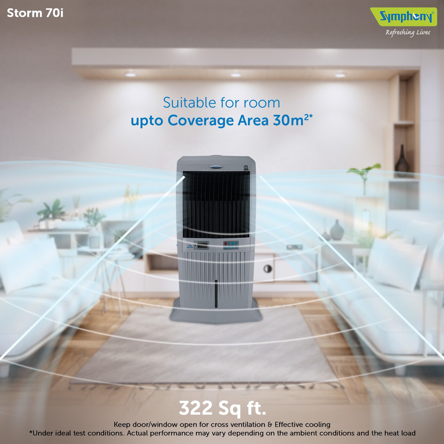 Image of Symphony 70 L Desert Air Cooler