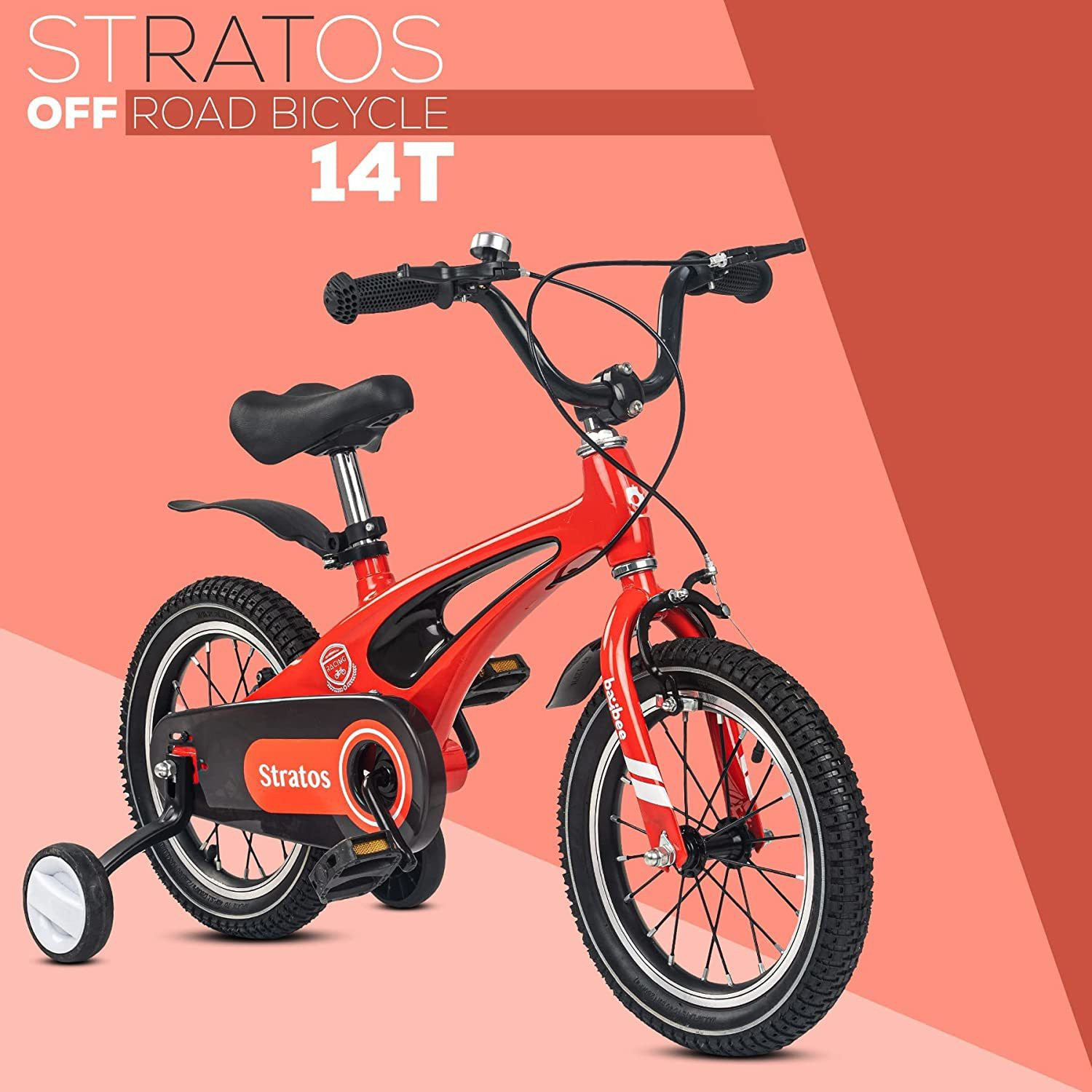 Image of baybee Kids Cycle /Bicycle Plug and Play Cycle with Magnesium Alloy Frame & Disc Brake 16 T (inch) Mountain Cycle