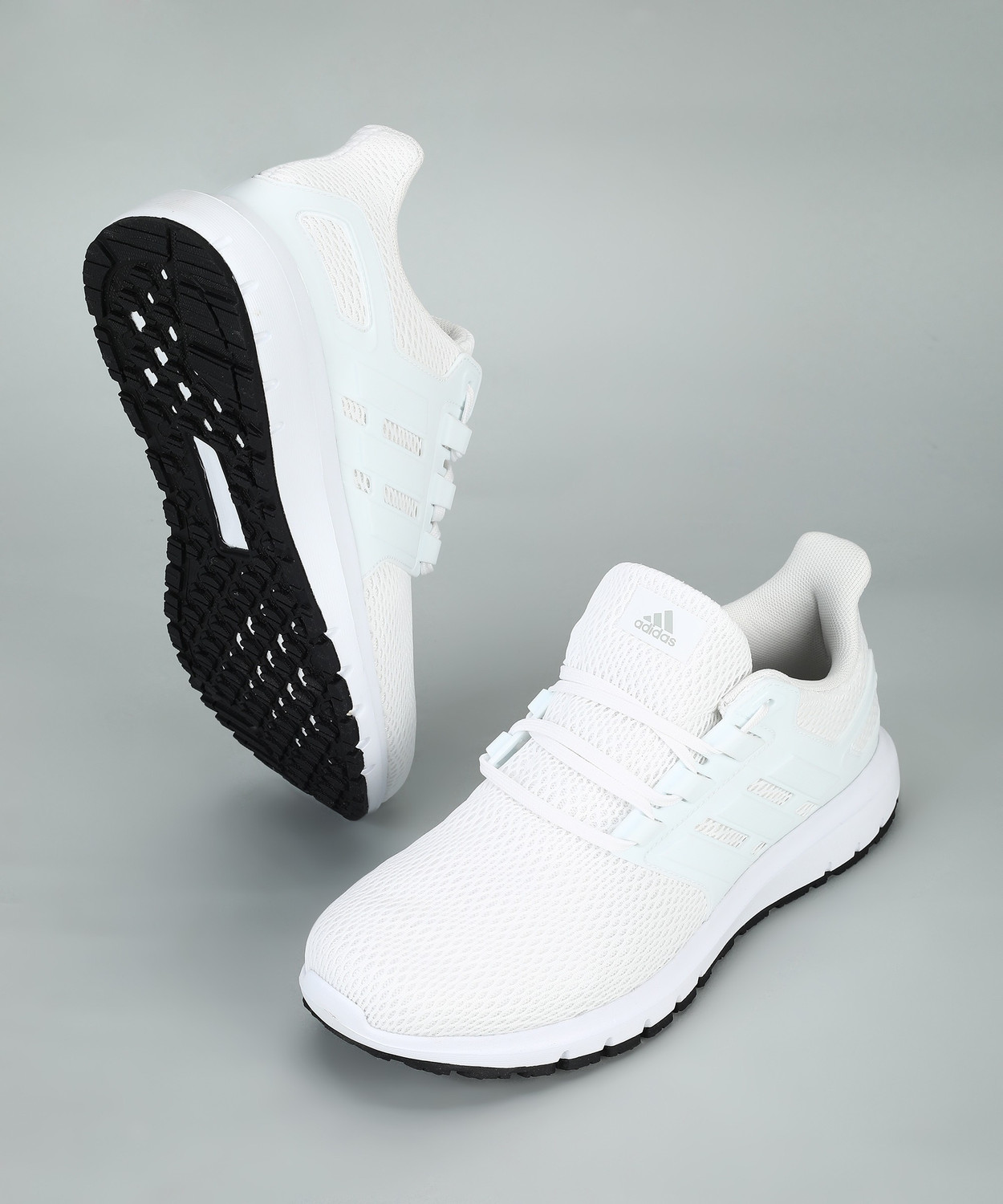 Men white addidas clearance
