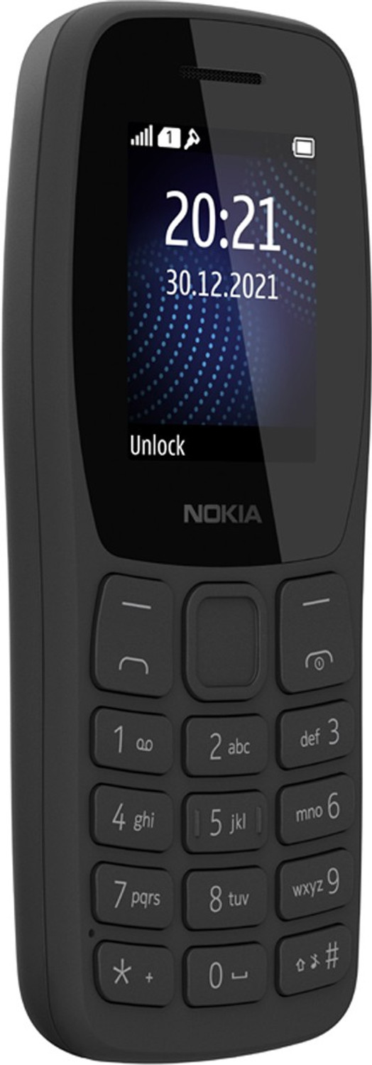 Image of Nokia 105 Single SIM, Keypad Mobile Phone with Wireless FM Radio