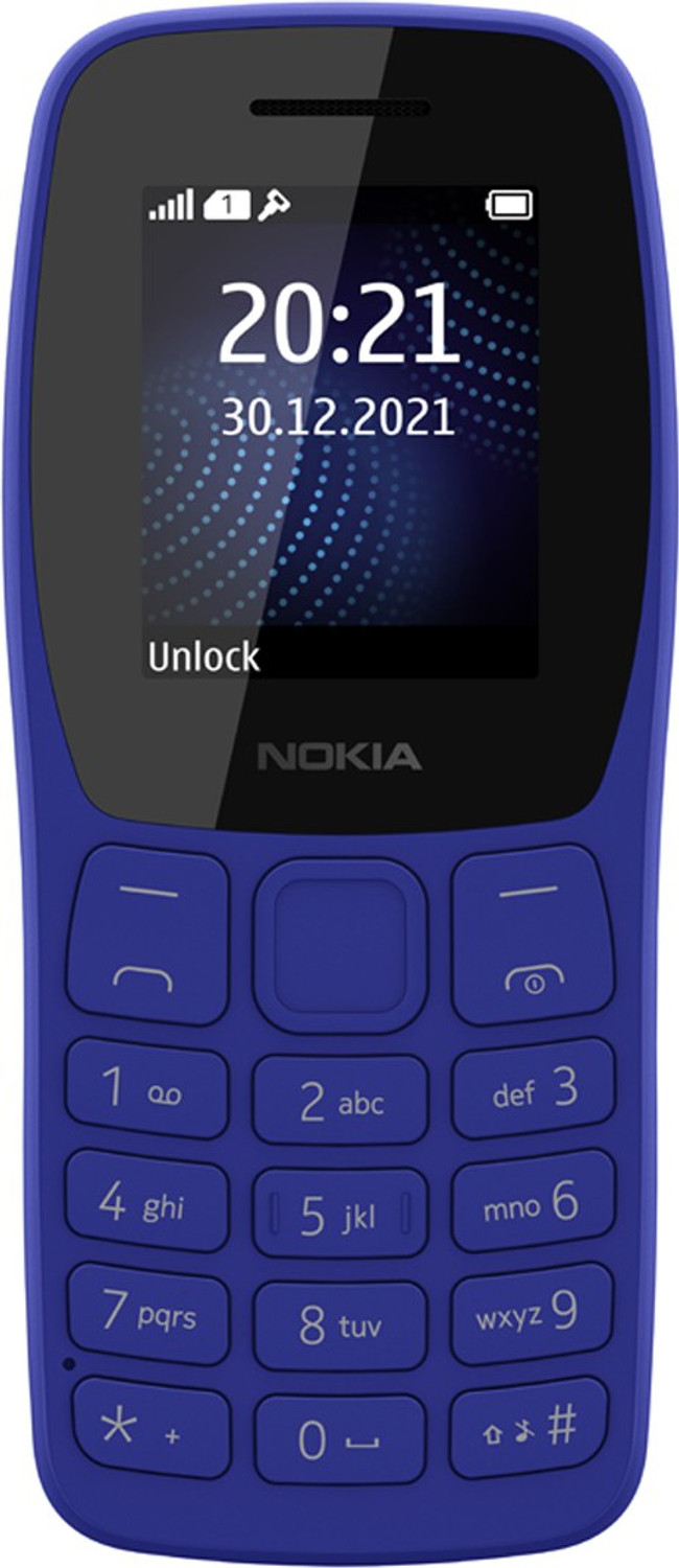 Image of Nokia 105 Single SIM, Keypad Mobile Phone with Wireless FM Radio