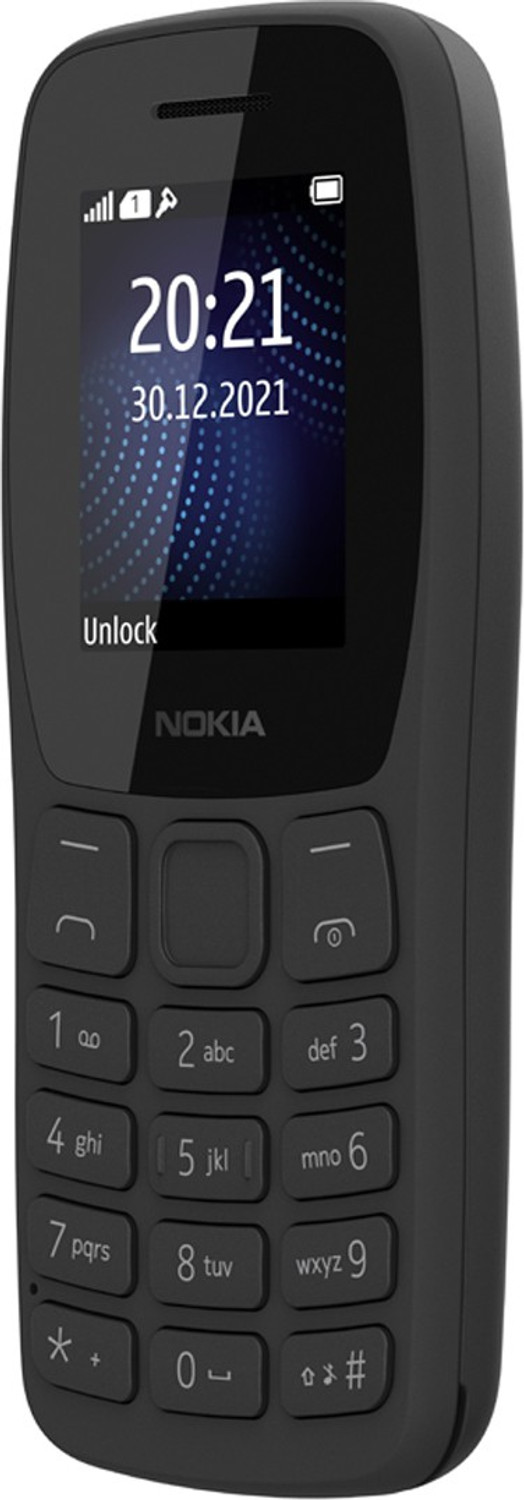 Image of Nokia 105 Single SIM, Keypad Mobile Phone with Wireless FM Radio