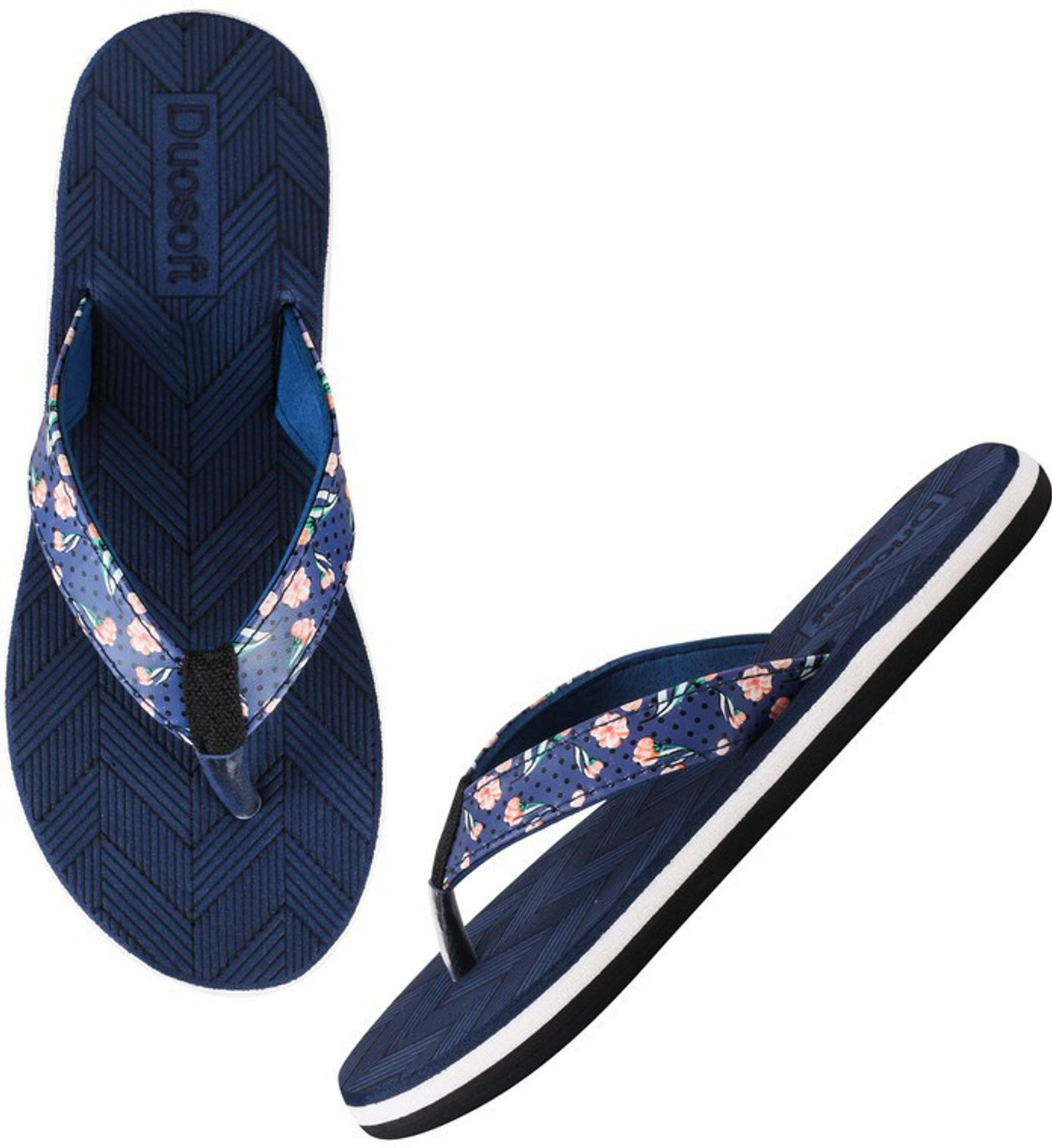 Image of DUOSOFT Women Extra Soft Ortho Slippers Women Girls Orthopedic For Home Daily Use Flip Flops