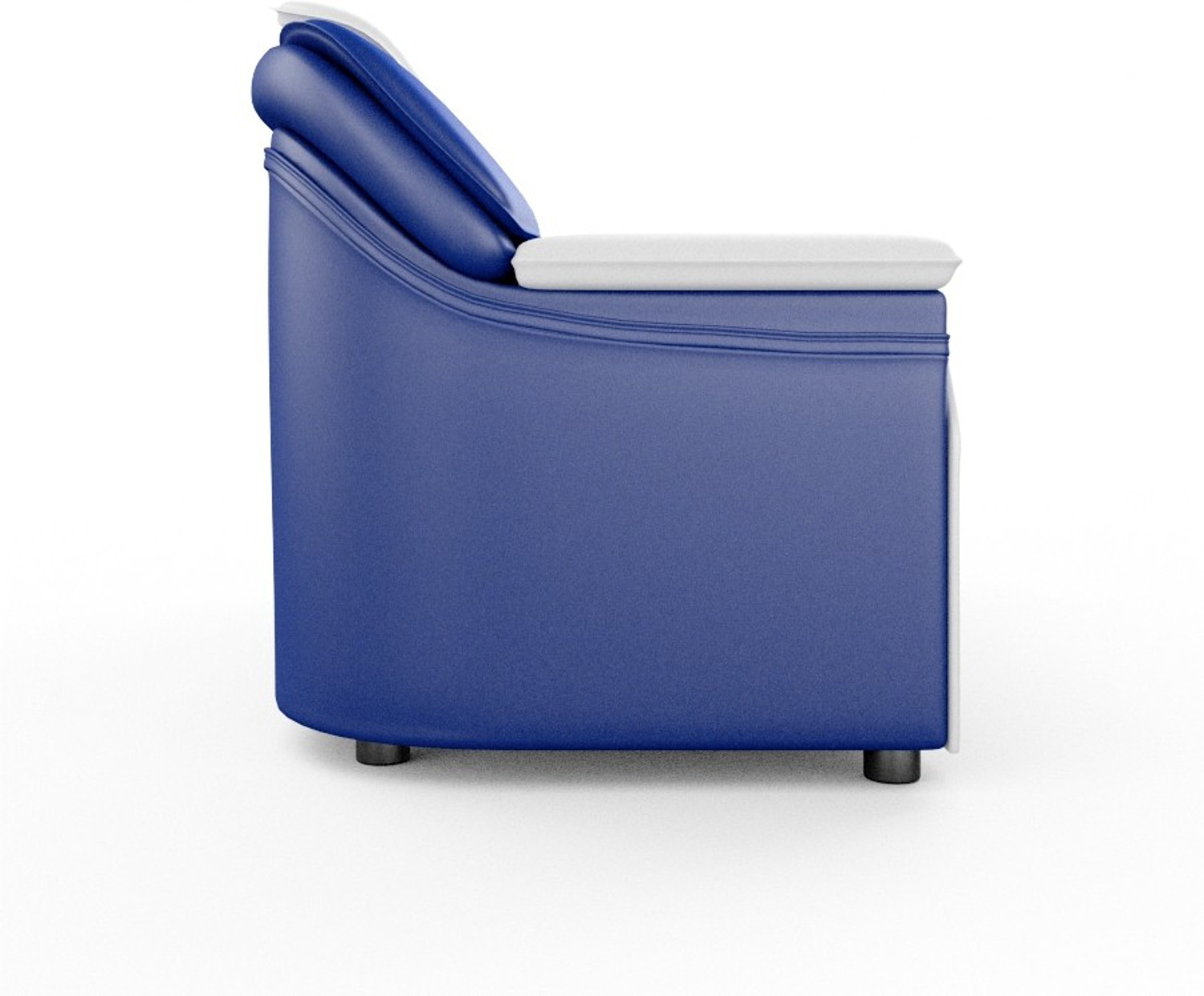 Image of Sekar Lifestyle Polyurethane Large Series Leatherette 2 Seater Sofa