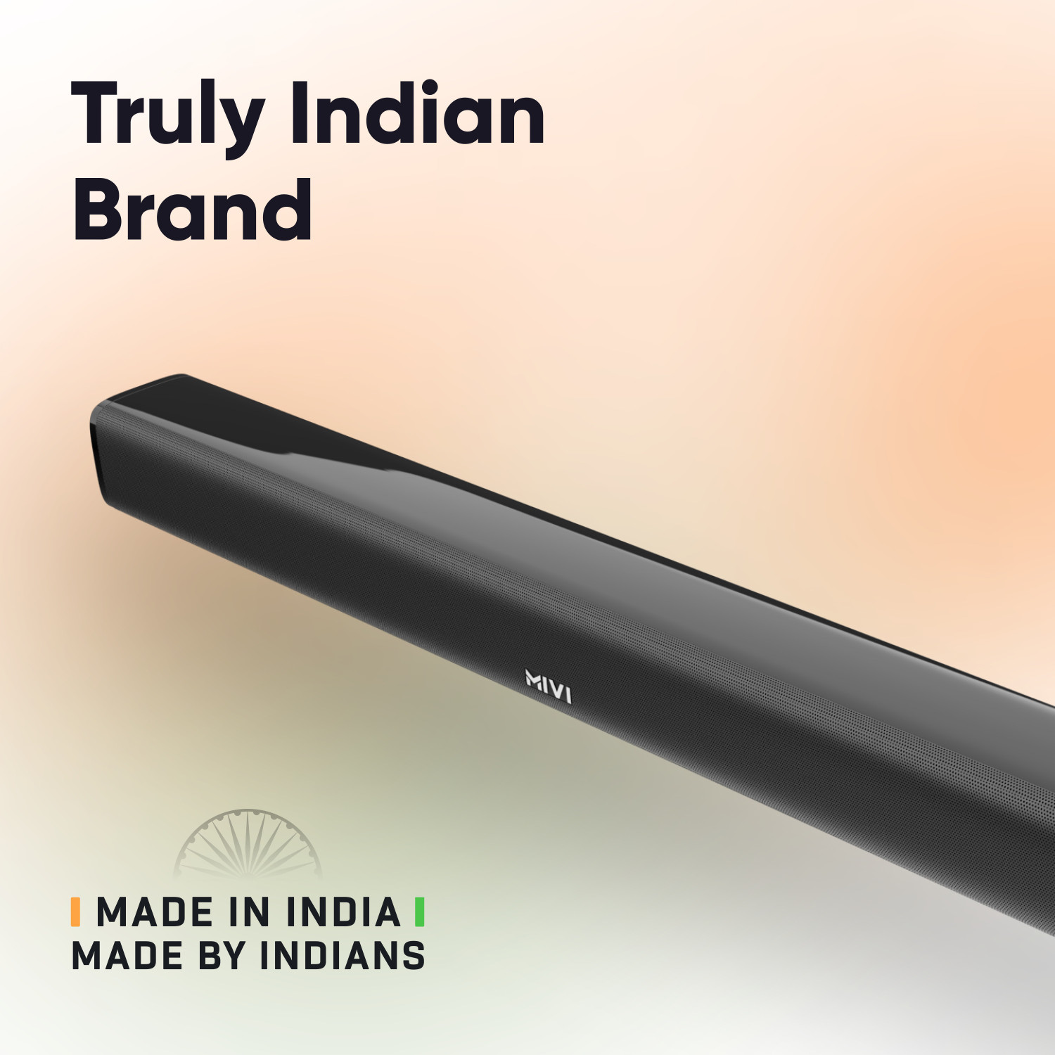 Image of Mivi Fort S60 with 2 inBuilt Subwoofers, 3EQ Modes, Remote Ctrl 60 W Bluetooth Soundbar
