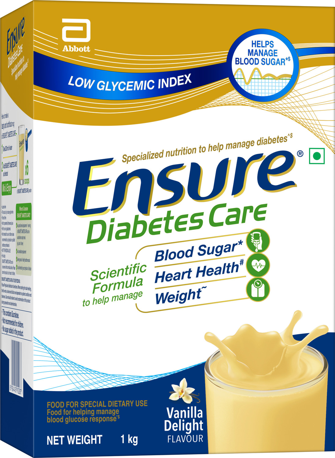 Image of ENSURE Diabetes Care-High Protein, High Fibre & 4X Myo-Inositol