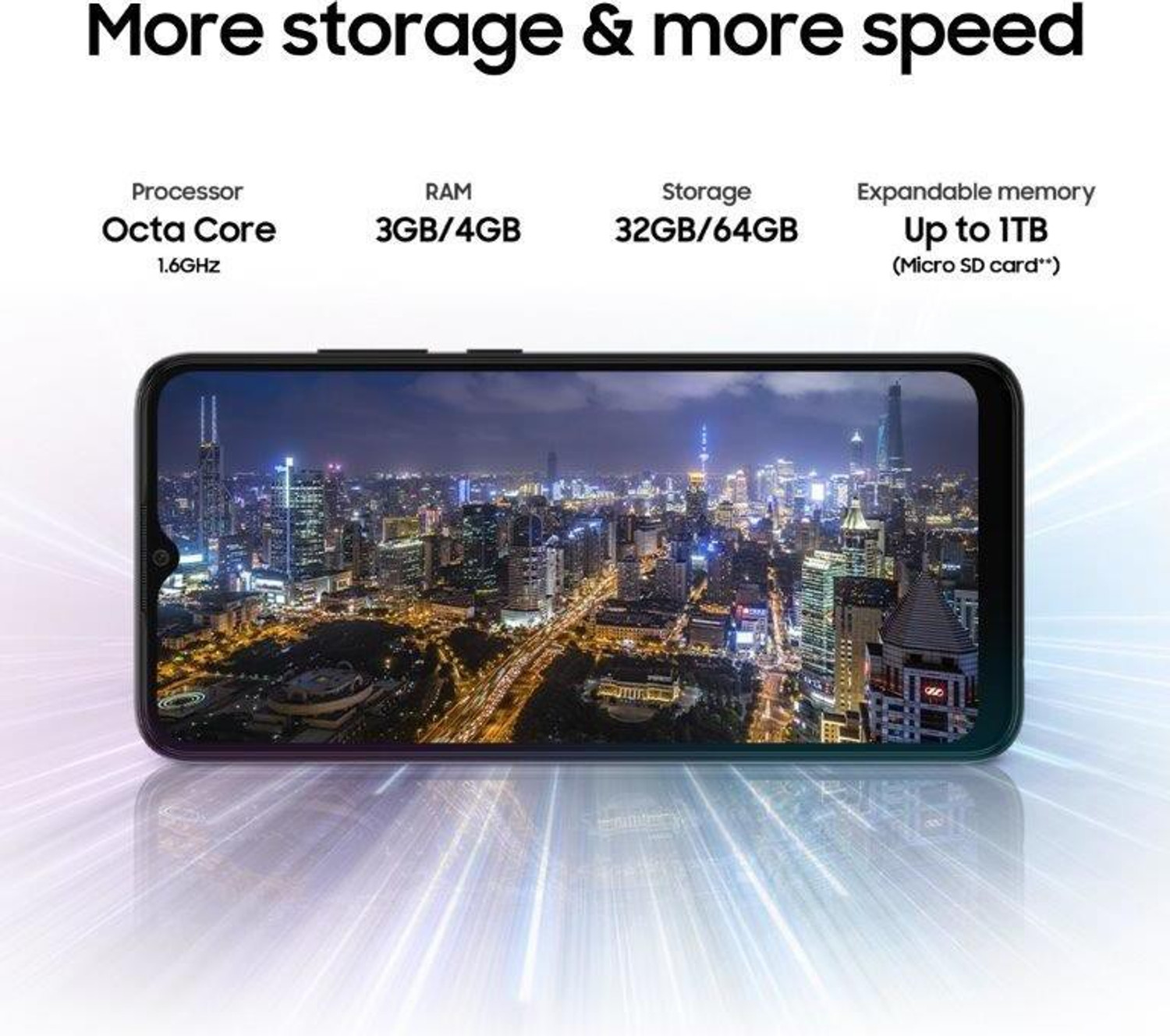 Image of Samsung Galaxy A03 (Black, 32 GB)