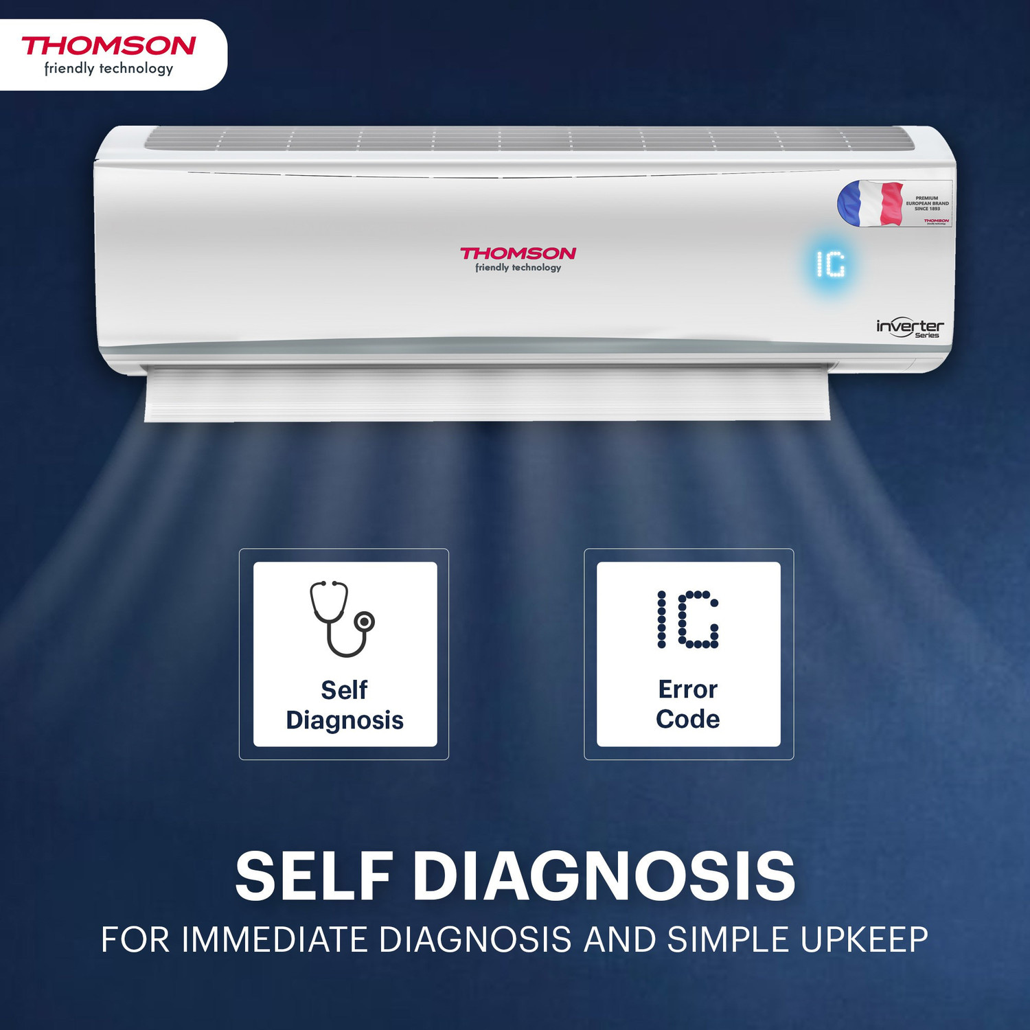 Image of Thomson 2023 Model 2 Ton 3 Star Split Inverter AC