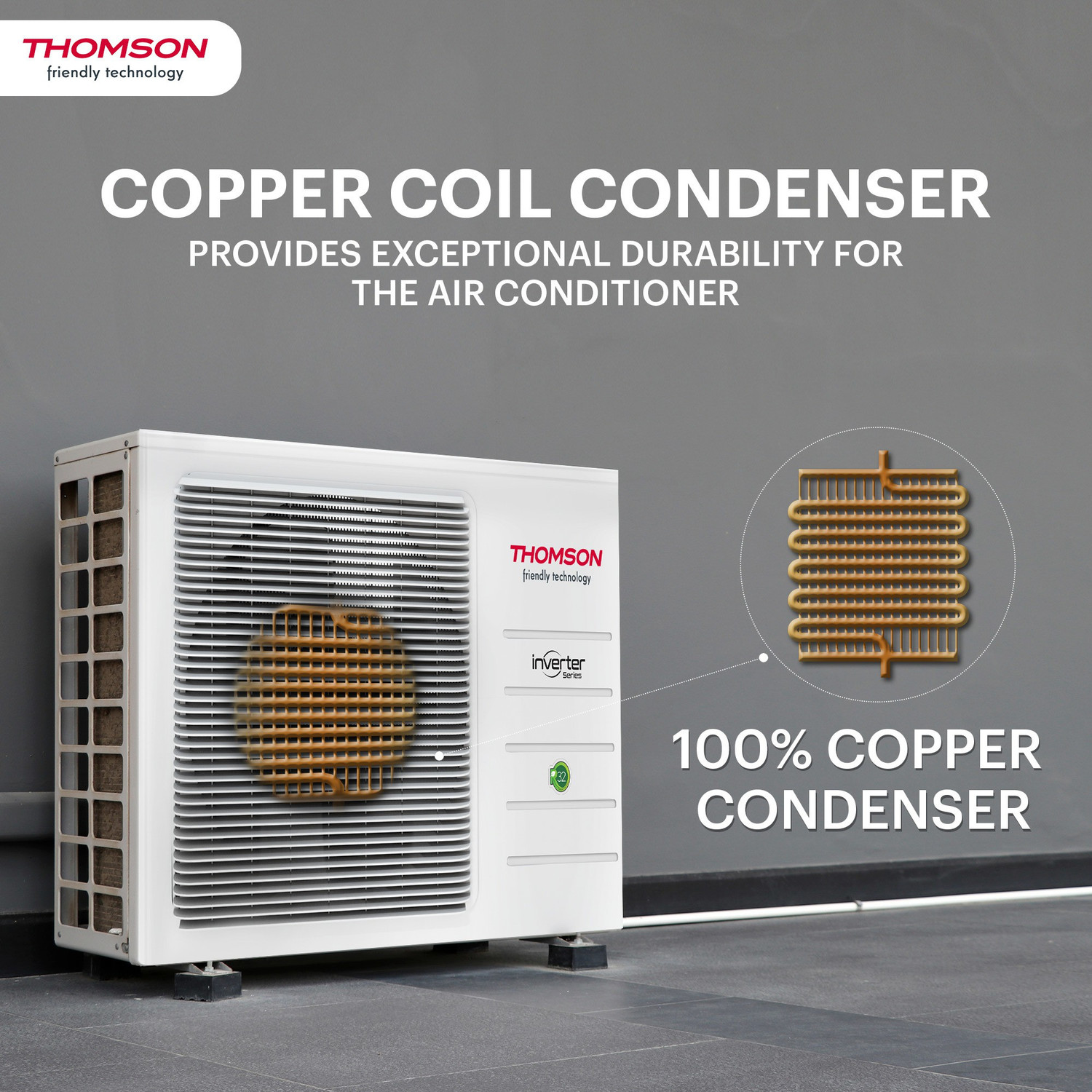 Image of Thomson 2023 Model 2 Ton 3 Star Split Inverter AC