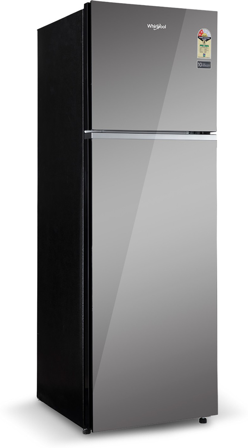 Image of Whirlpool 235 L Frost Free Double Door 2 Star Refrigerator with Glass Door
