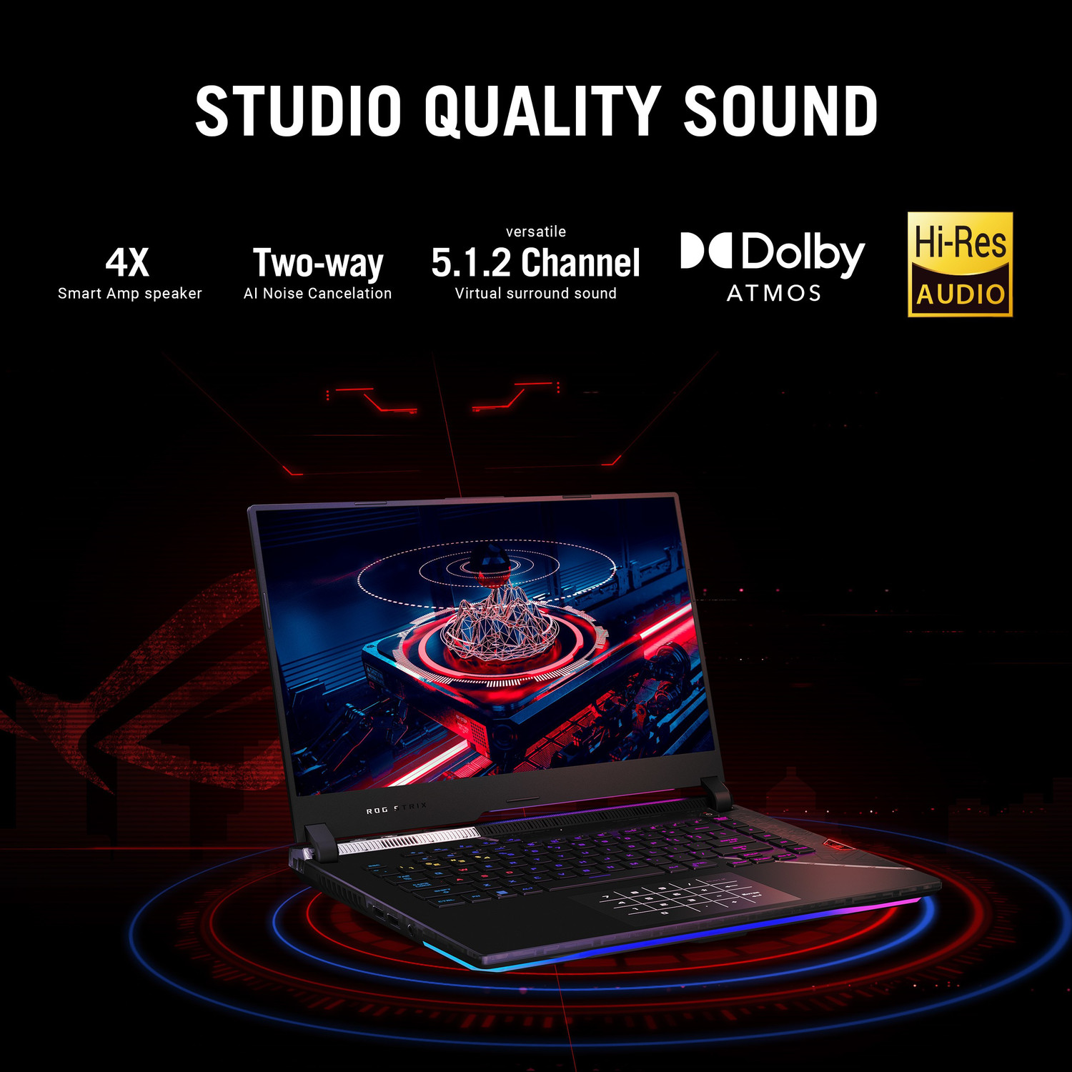 Image of ASUS ROG Strix Scar 15 Intel Core i9 12th Gen 12900H - (32 GB /1 TB SSD /Windows 11 Home /8 GB Graphics /NVIDIA GeForce RTX 3070 Ti /240 Hz) G533ZW-LN136WS | G533ZWZ-LN136WS Gaming Laptop