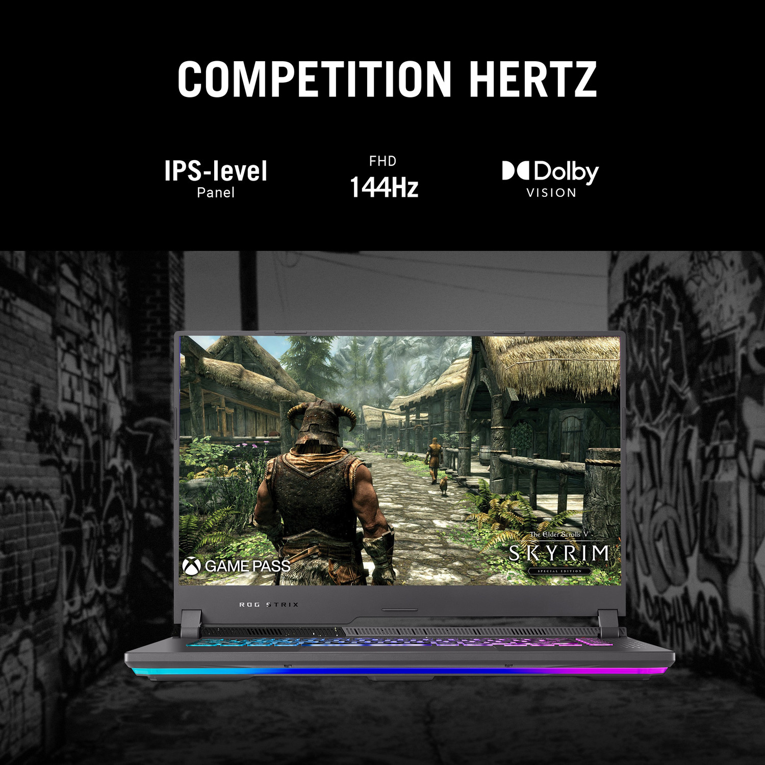 Image of ASUS ROG Strix G15 AMD Ryzen 7 Octa Core 6800HS - (16 GB /1 TB SSD /Windows 11 Home /4 GB Graphics /NVIDIA GeForce RTX RTX 3050 /144 Hz) G513RC-HN083W Gaming Laptop