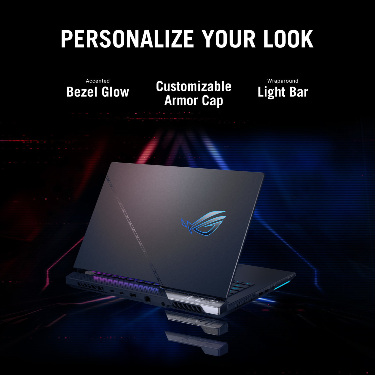 Image of ASUS ROG Strix Scar 15 Intel Core i9 12th Gen 12900H - (32 GB /1 TB SSD /Windows 11 Home /8 GB Graphics /NVIDIA GeForce RTX 3070 Ti /240 Hz) G533ZW-LN136WS | G533ZWZ-LN136WS Gaming Laptop