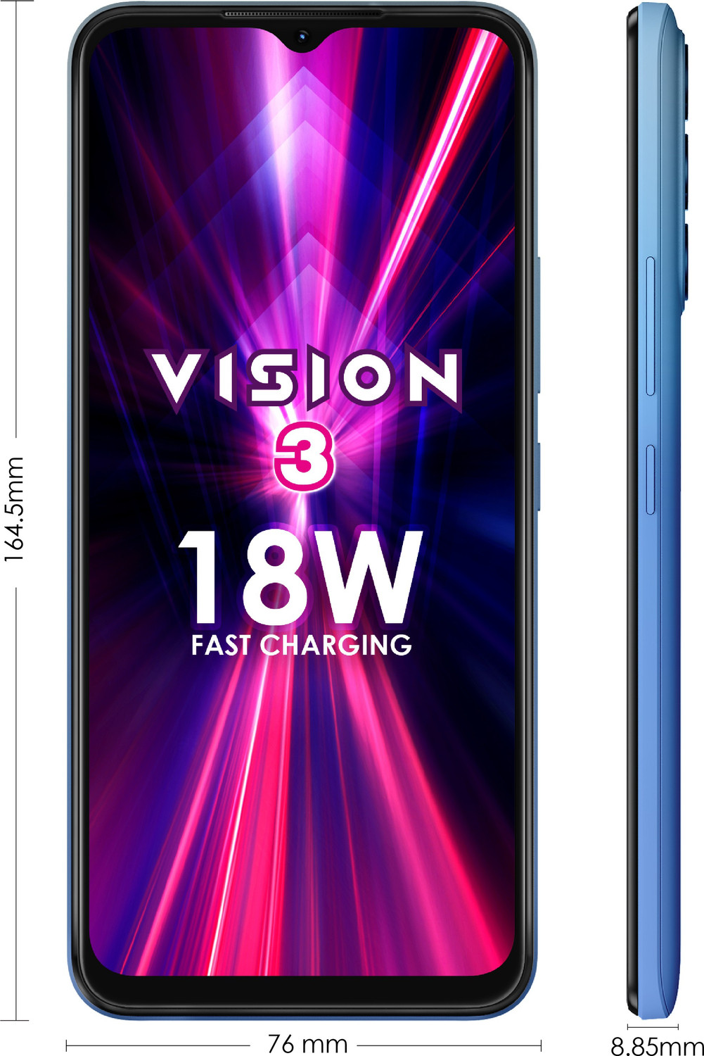 Image of itel Vision3 (Jewel Blue, 32 GB)