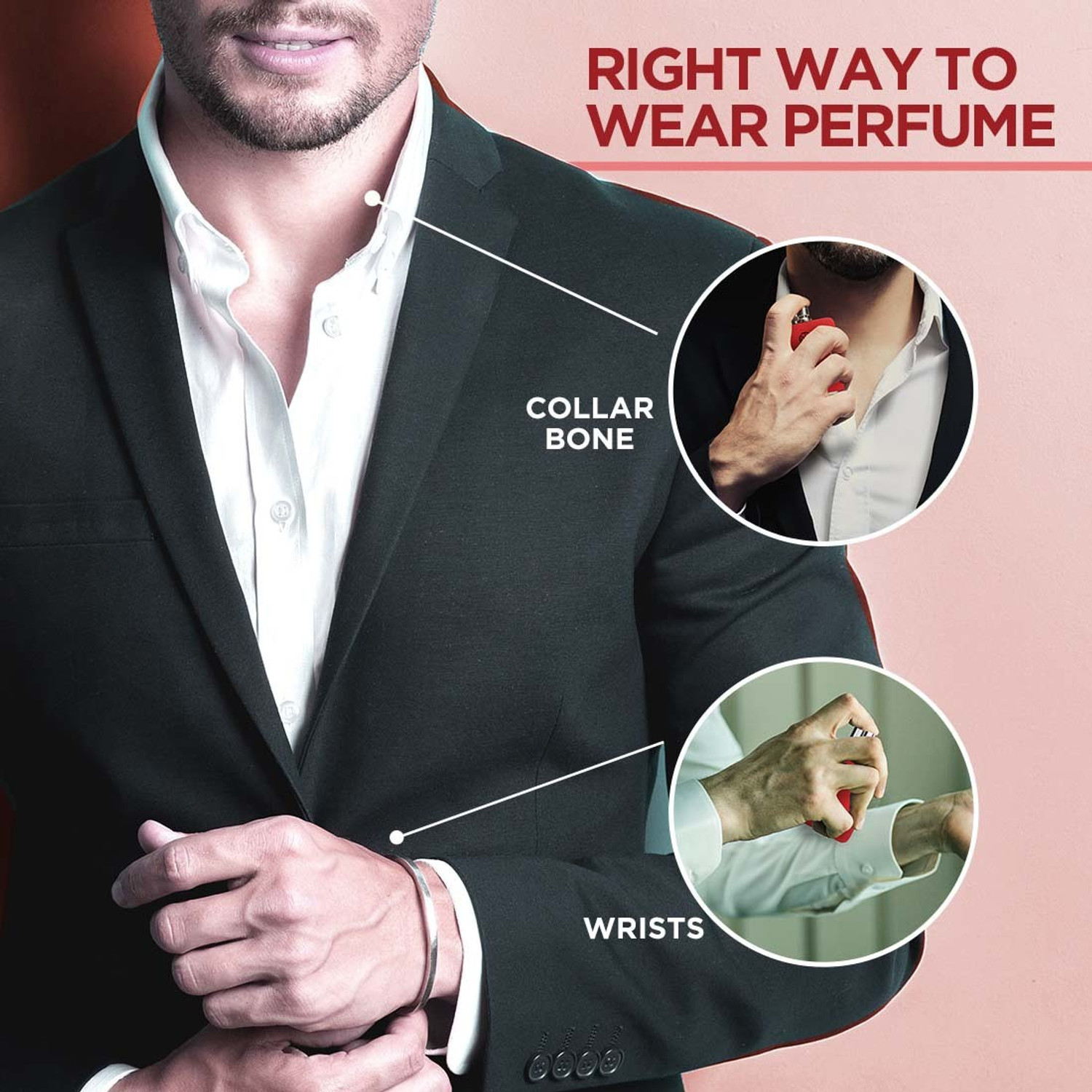 Image of THE MAN COMPANY Amour | Perfume for Men | Premium Fragrance | Long Lasting Freshness | Eau de Parfum - 50 ml