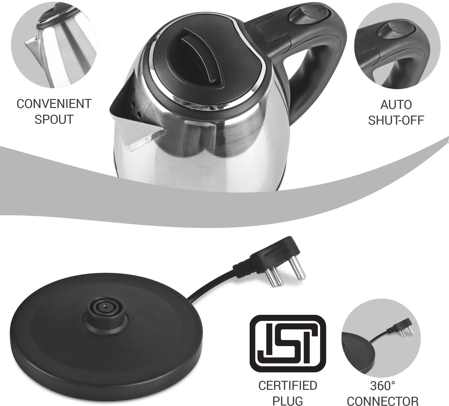 Image of MILTON GO ELECTRO Electric Kettle