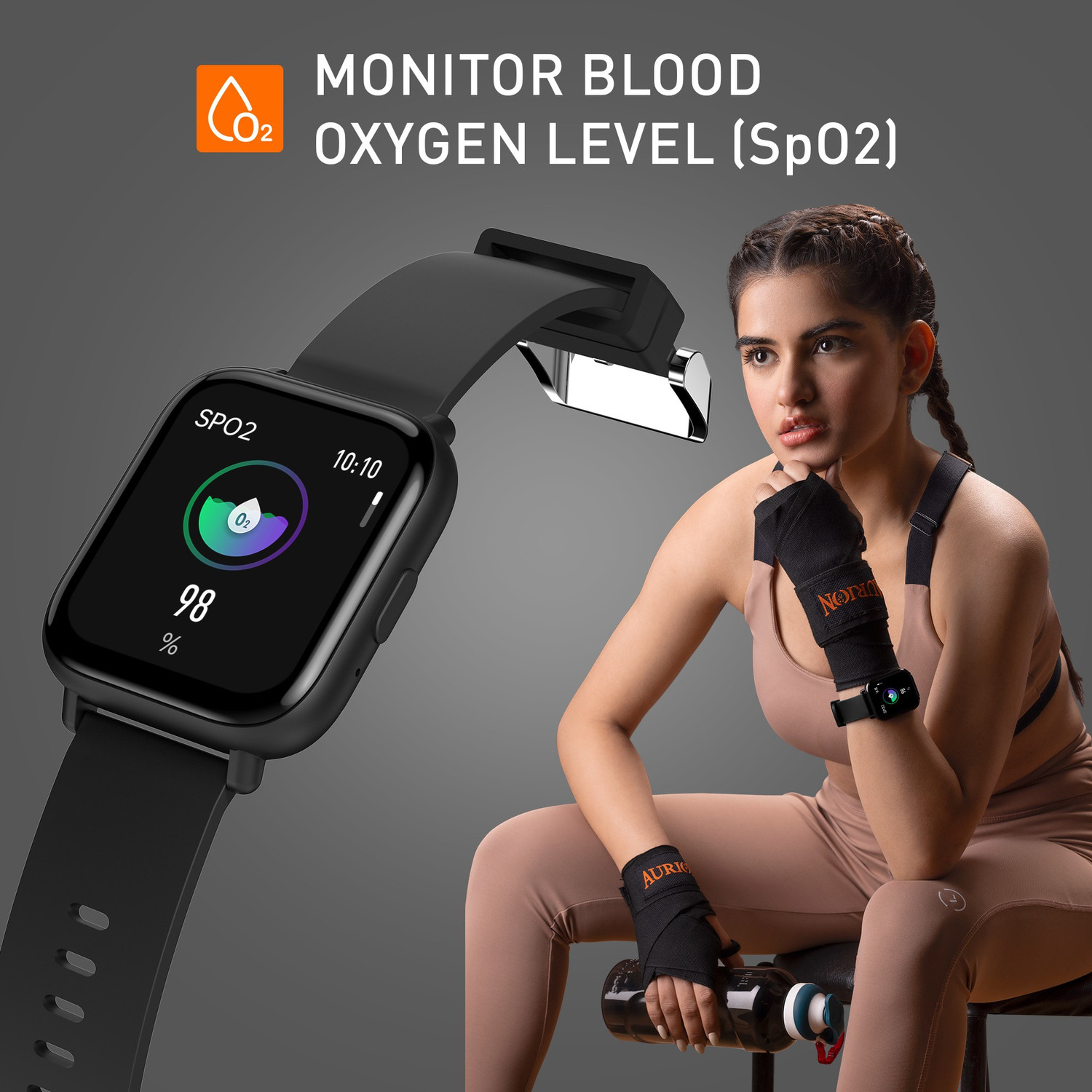 Image of GIONEE - AI Bluetooth Calling Metallic Frame Smartwatch