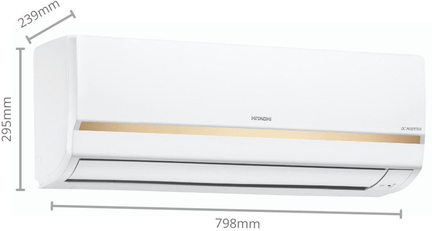 Image of Hitachi 2022 Model 1 Ton 3 Star Split Inverter AC