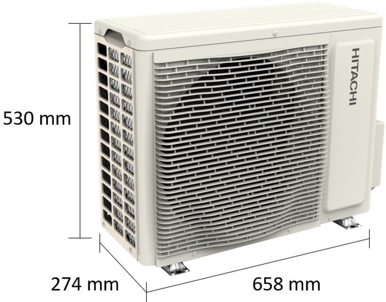 Image of Hitachi 2022 Model 1 Ton 3 Star Split Inverter AC