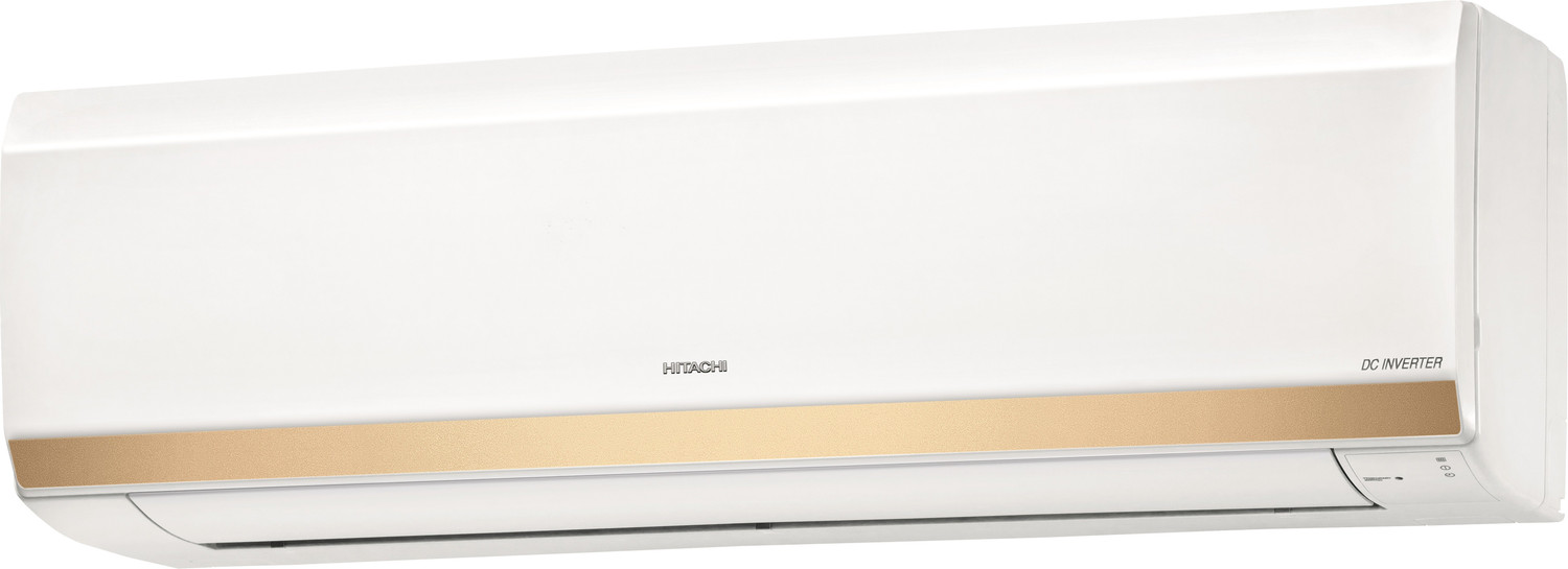 Image of Hitachi 1.5 Ton 5 Star Split Inverter AC - White, Gold (RSOG518HFEOZ1 /ESOG518HFEOZ1 /CSOG518HFEOZ1, Copper Condenser)