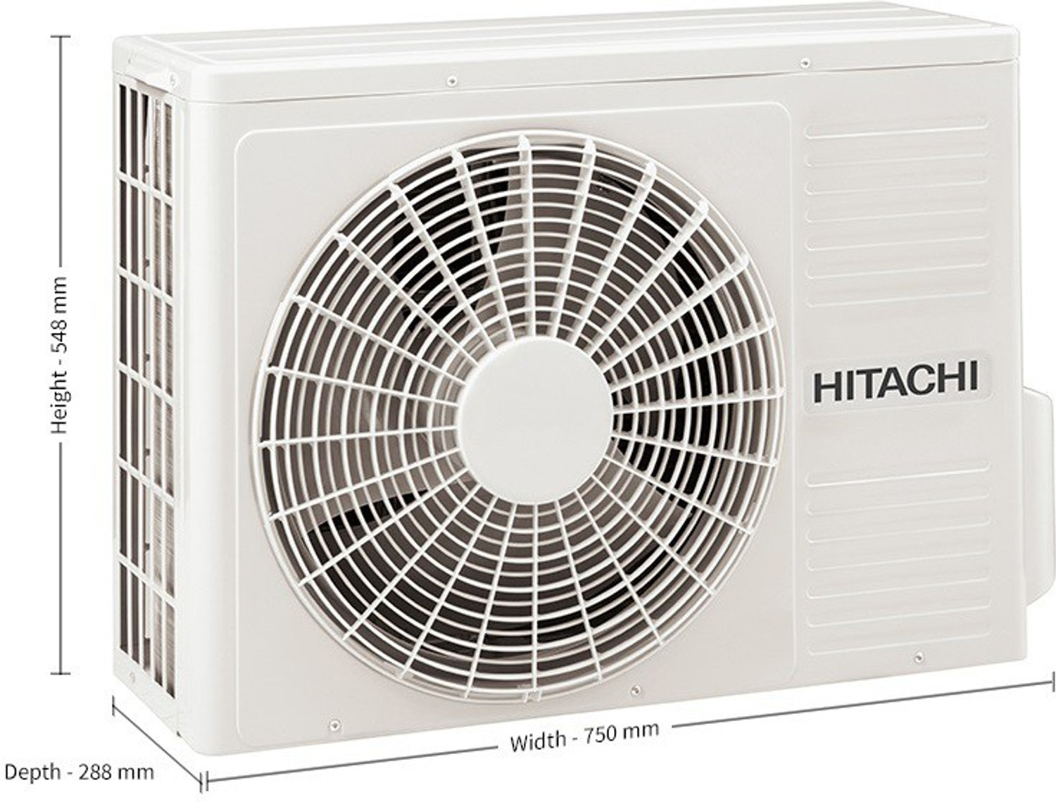 Image of Hitachi 1.5 Ton 3 Star Split Inverter AC - White, Gold (RSNG318HFEOZ1 /ESNG318HFEOZ1 /CSNG318HFEOZ1, Copper Condenser)
