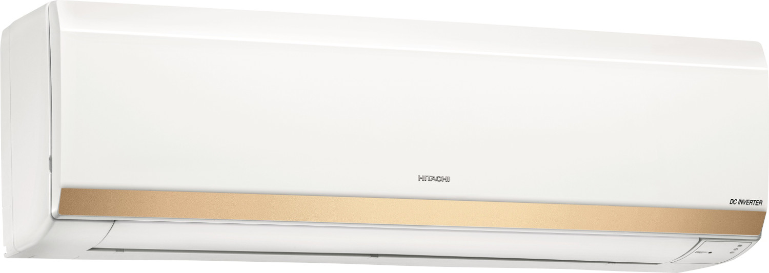 Image of Hitachi 1.5 Ton 3 Star Split Inverter AC - White, Gold (RSNG318HFEOZ1 /ESNG318HFEOZ1 /CSNG318HFEOZ1, Copper Condenser)
