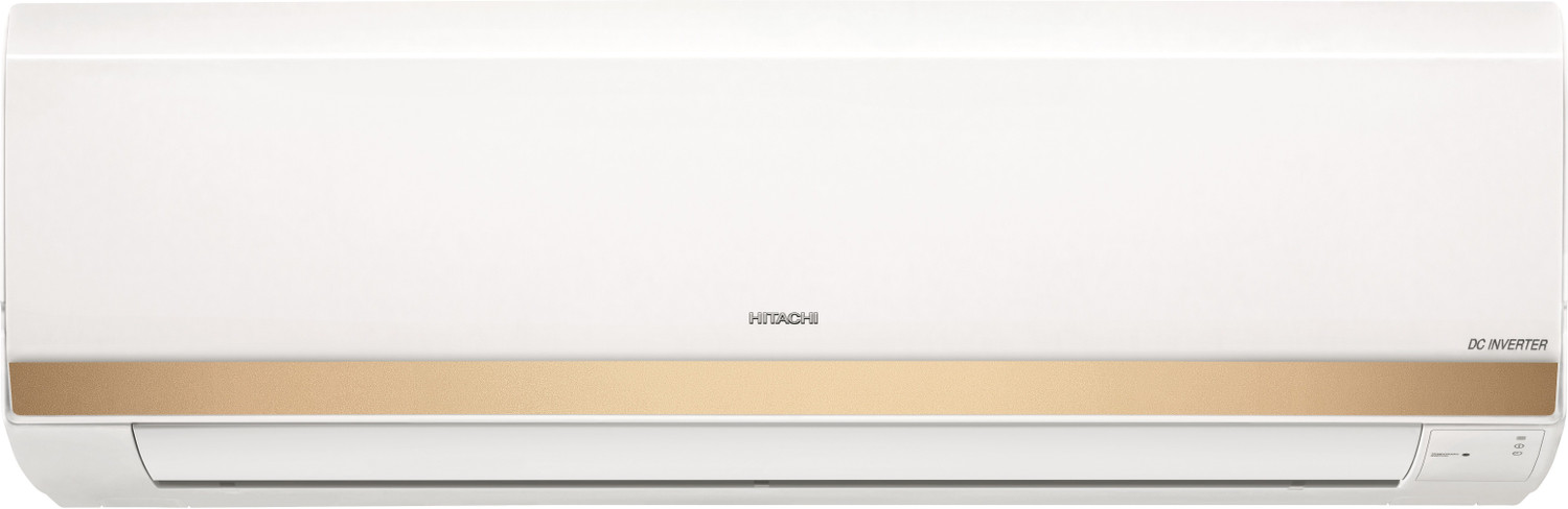 Image of Hitachi 1.5 Ton 5 Star Split Inverter AC - White, Gold (RSOG518HFEOZ1 /ESOG518HFEOZ1 /CSOG518HFEOZ1, Copper Condenser)