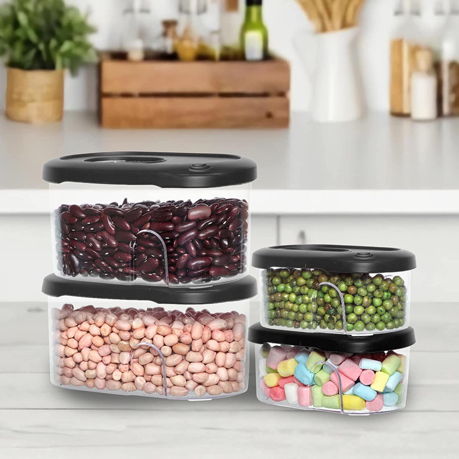 Image of Flipkart SmartBuy Plastic Grocery Container - 1500 ml