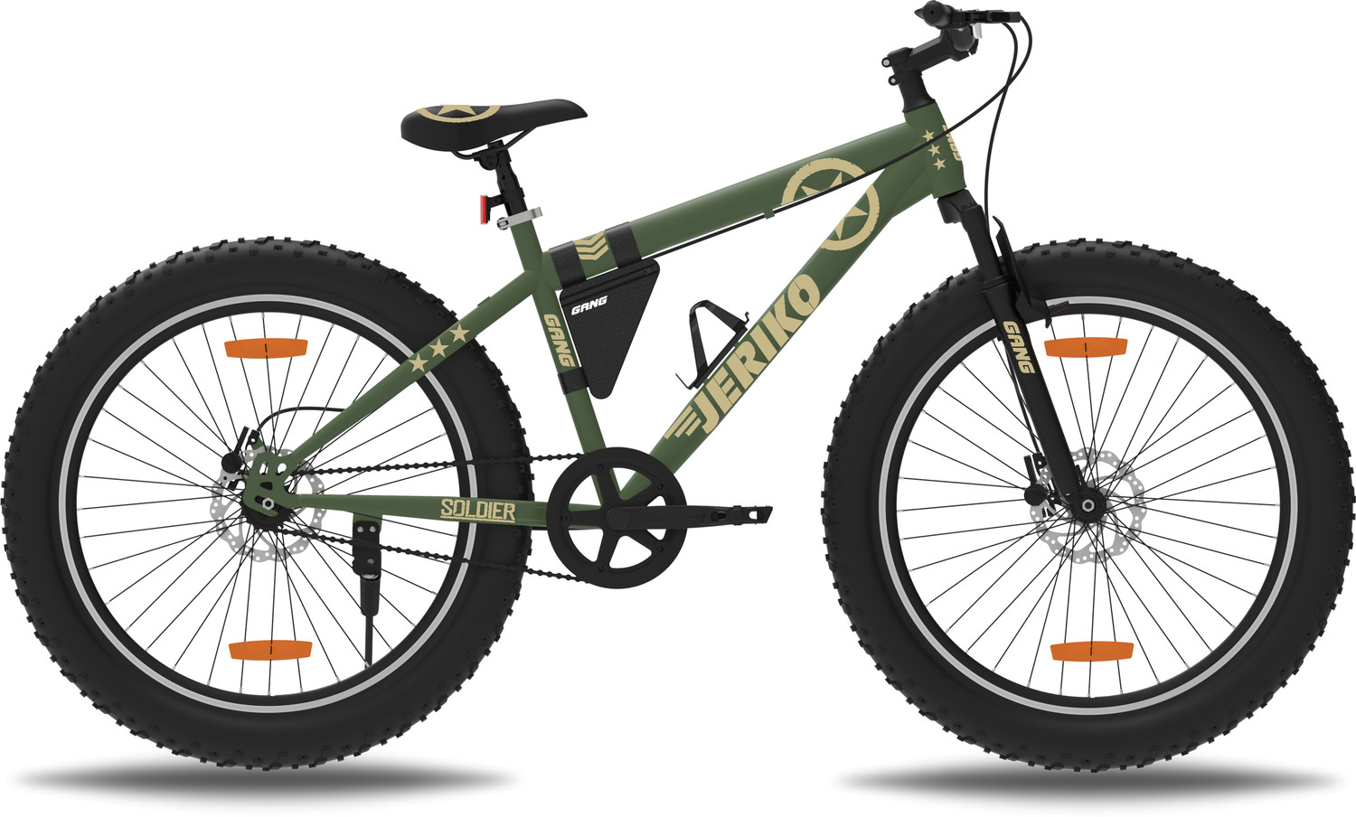 Semi fat tyre best sale cycle