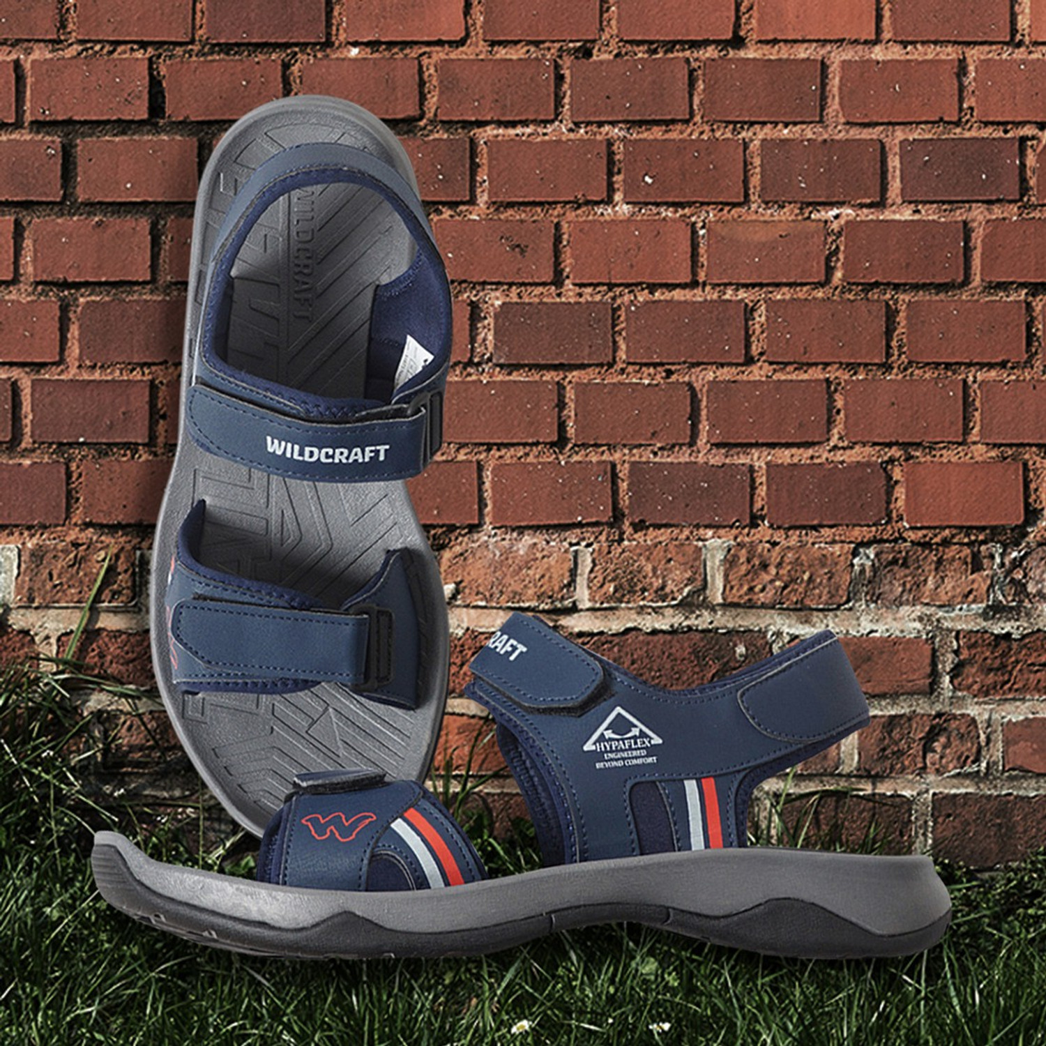 Wildcraft Outdoor Men Navy Red Sports Sandals Price History