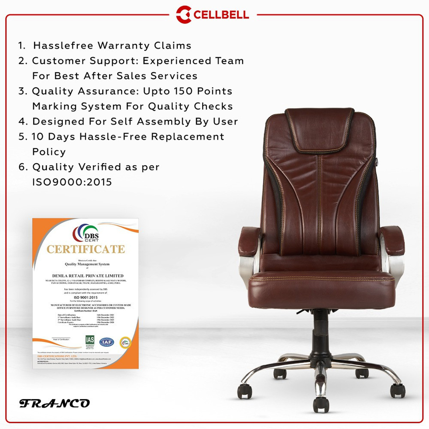 Cellbell online boss chair