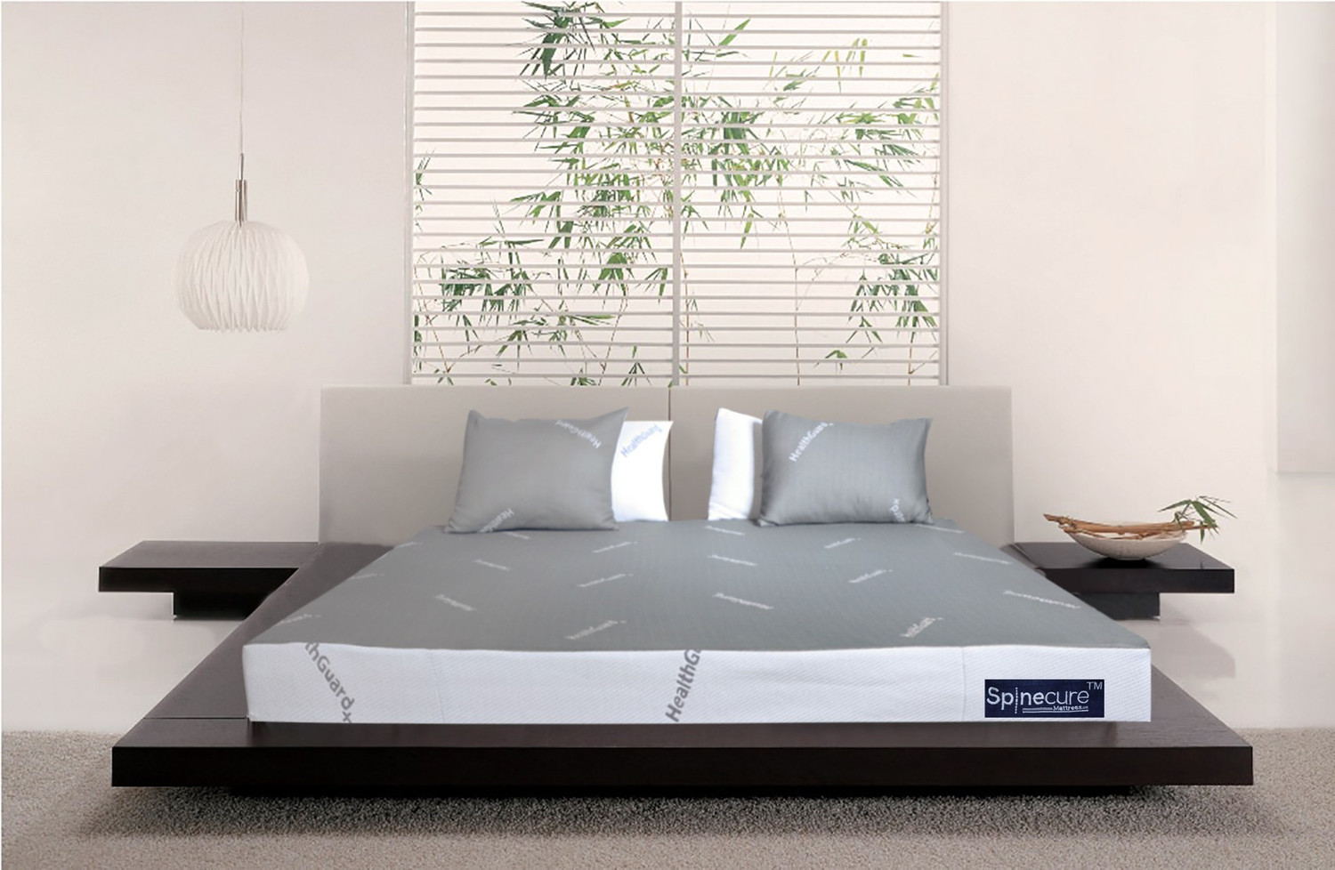 Image of Spinecure Orthopedic Memory Foam Mattress 8 inch Single High Resilience (HR) Foam Mattress