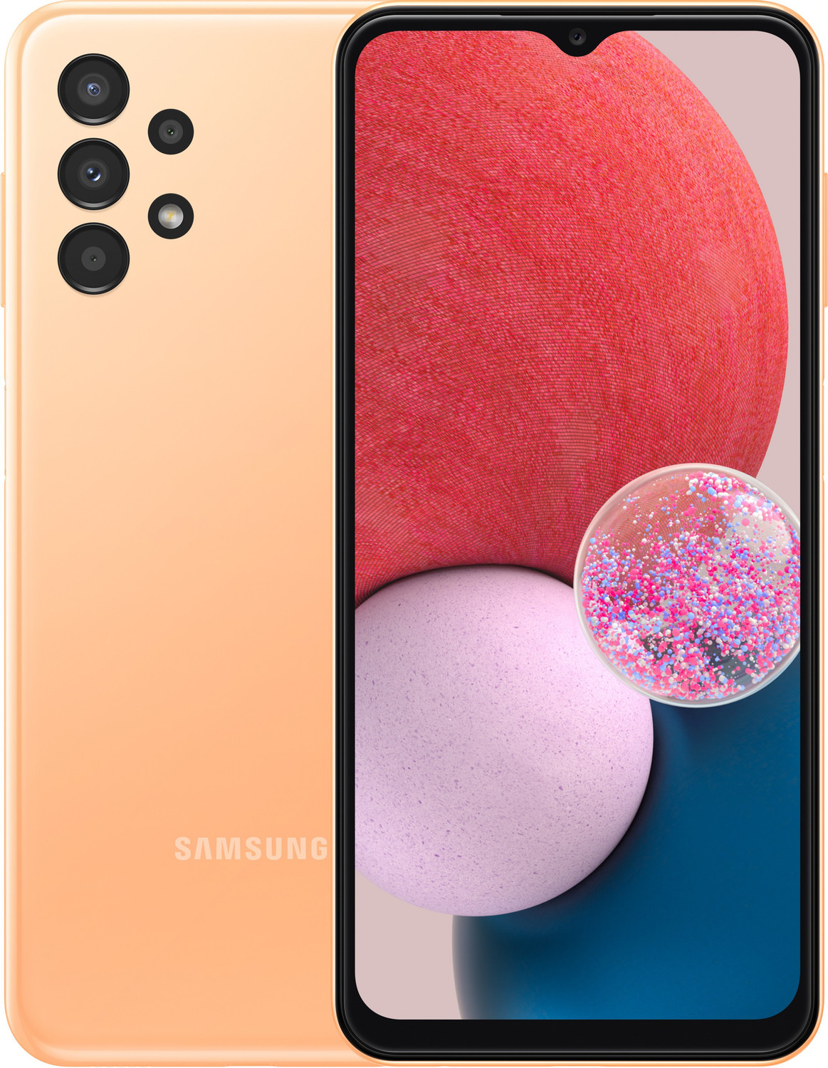 Image of Samsung Galaxy A13 (Peach, 128 GB)