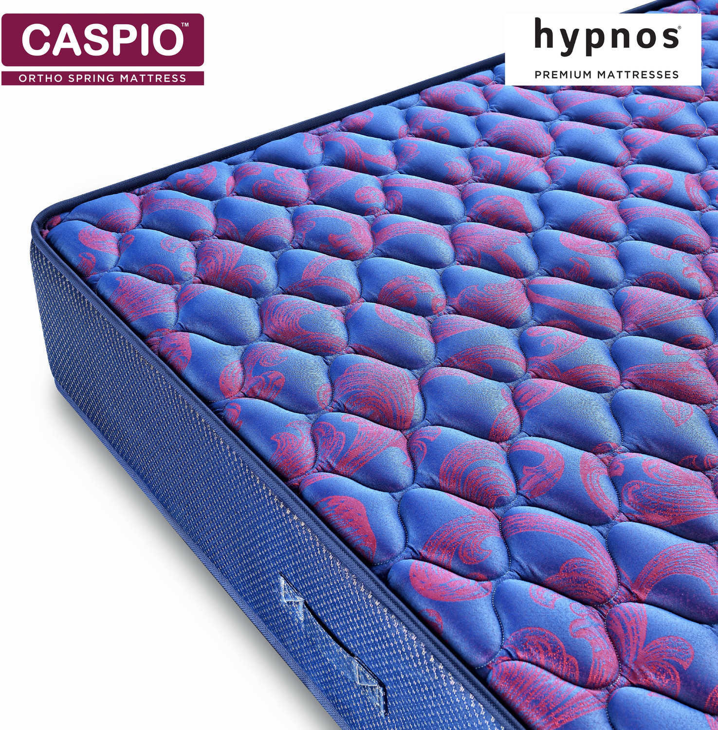Image of Hypnos Caspio Orthopedic High Resillence PU Foam, Medium Soft, Even Weight Distribution 6 inch Double Bonnell Spring Mattress
