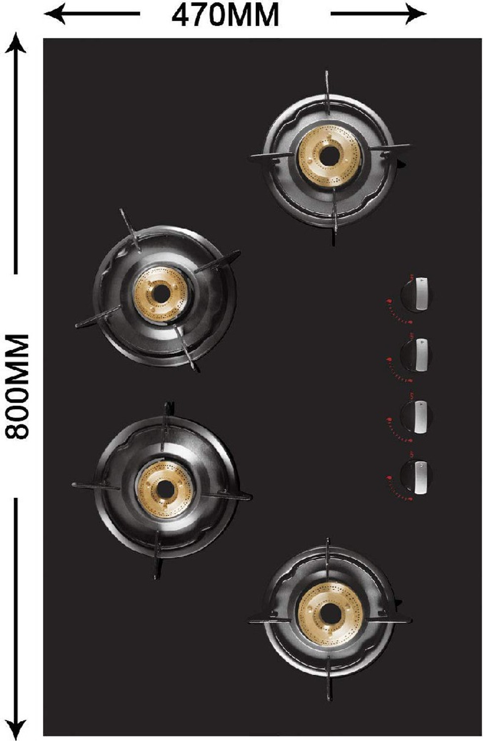 Pigeon Infinity Glass Automatic Gas Stove Price History
