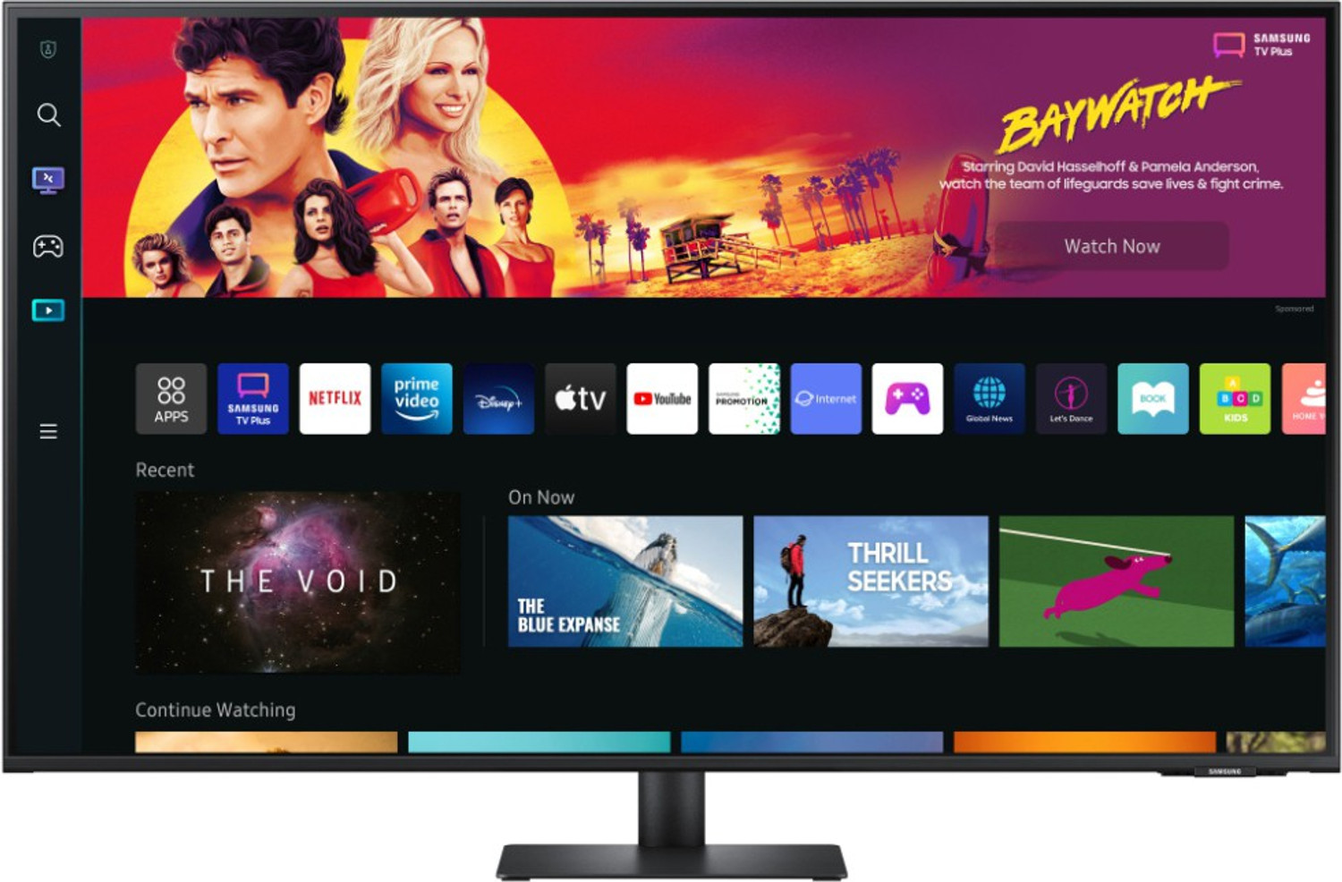 SAMSUNG 43 inch UWQHD VA Panel with USB Type-C, Smart TV Apps, Apple A