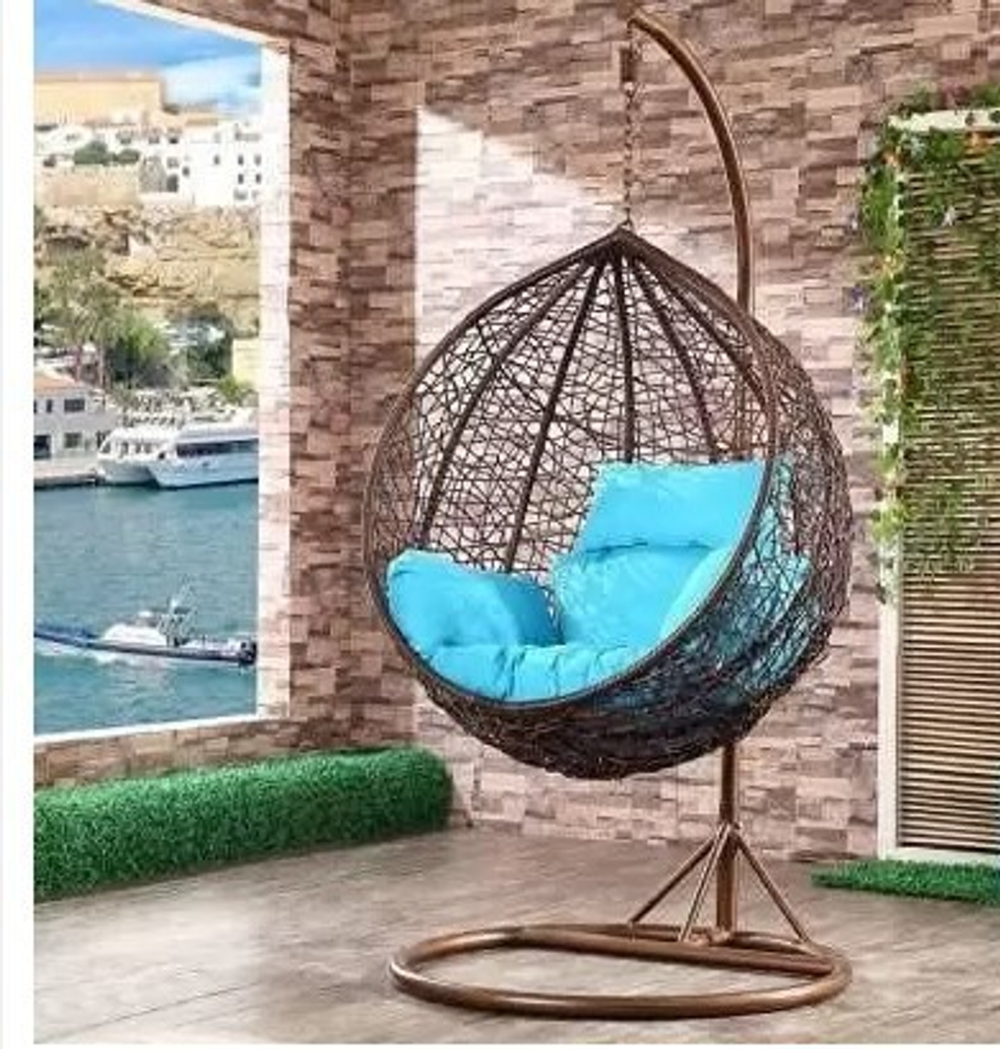 Iron hammock online swing