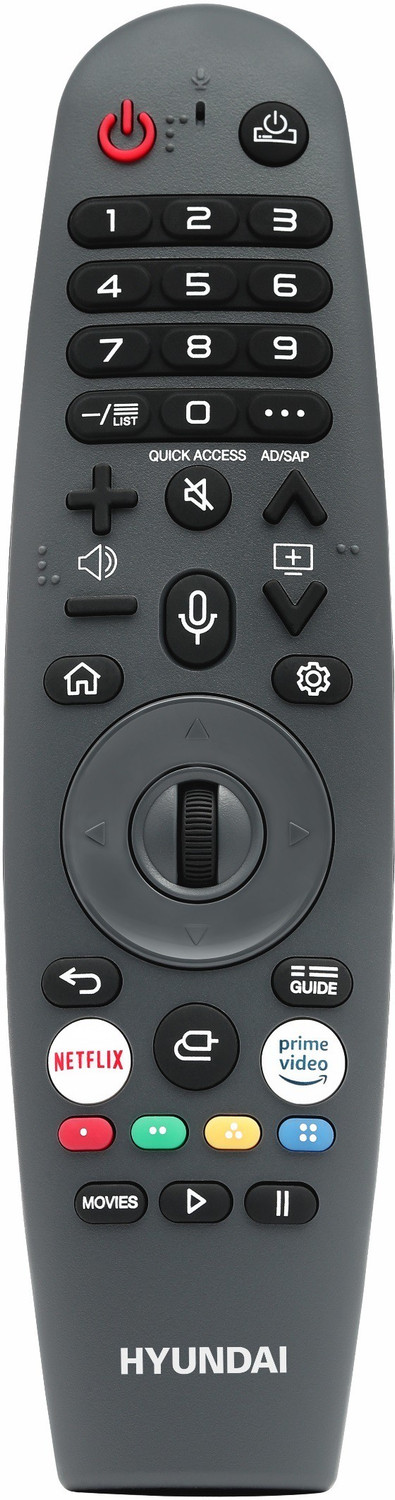 Image of Hyundai 109 cm (43 inch) Ultra HD (4K) LED Smart WebOS TV (UHDHY43WSR4BYI5)