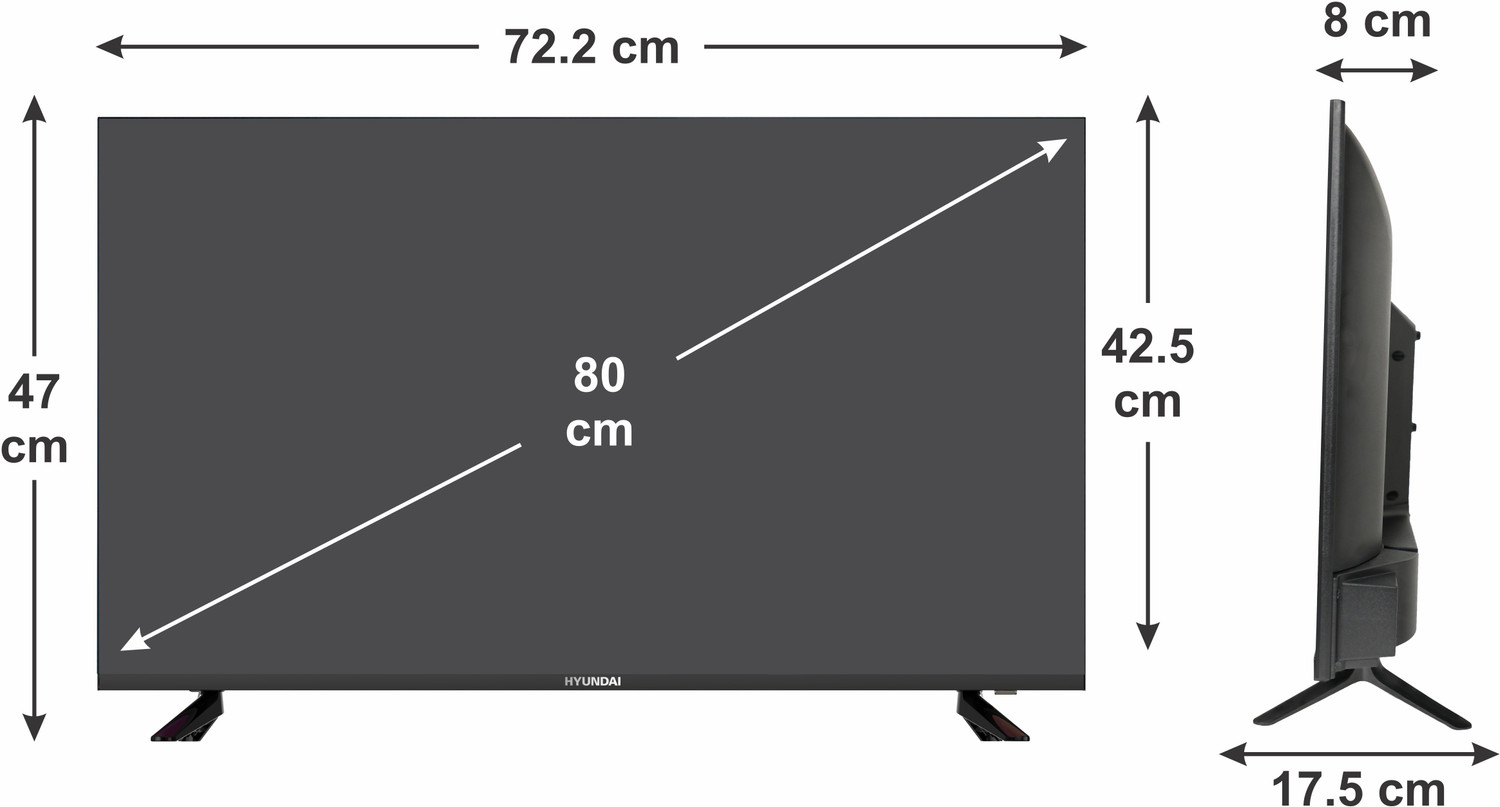 Image of Hyundai 80 cm (32 inch) HD Ready LED TV
