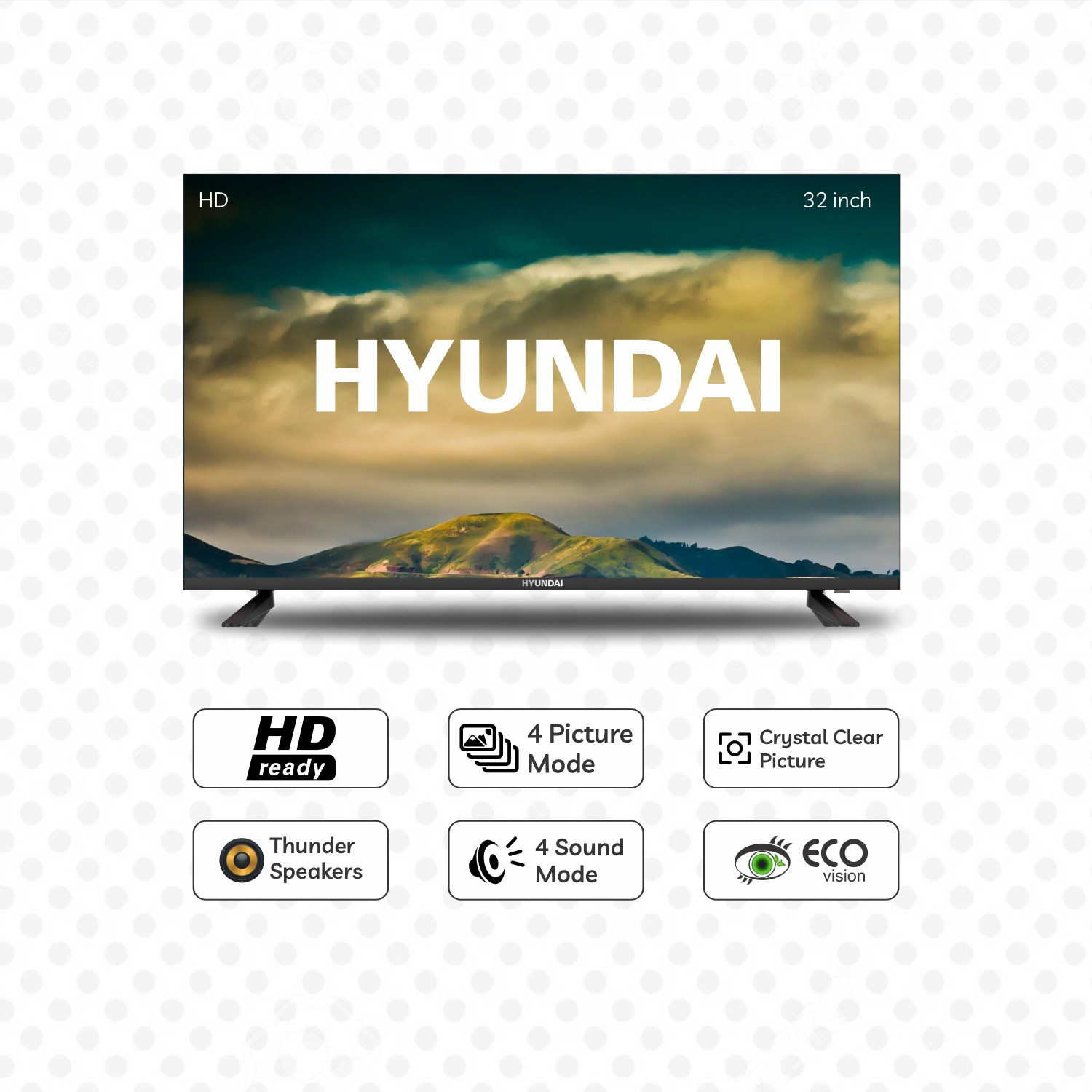 Image of Hyundai 80 cm (32 inch) HD Ready LED TV