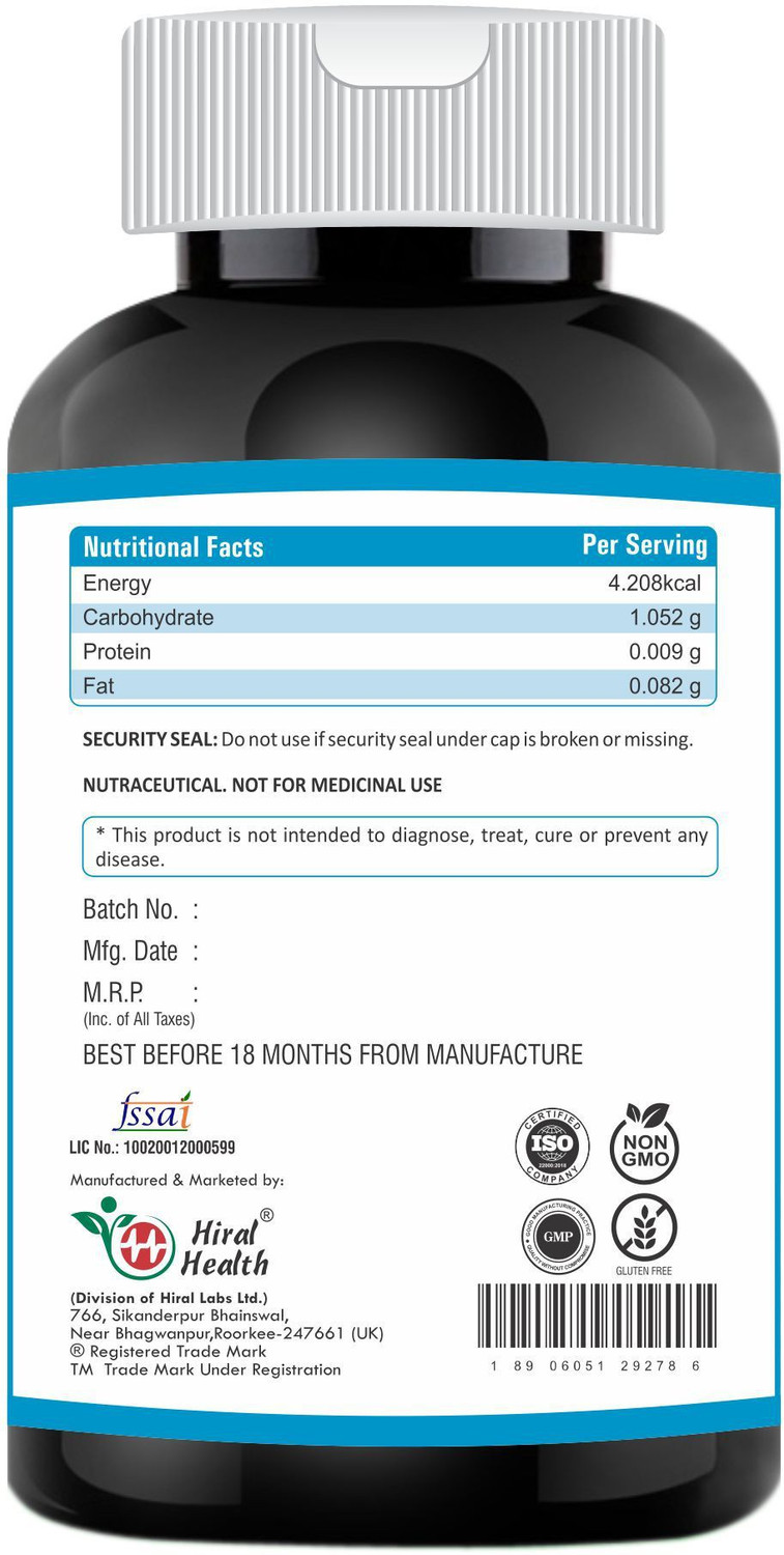 Image of Hiral Health Viz-9 Tablets: Eye Supplement with Vitamin A, Lutein, Zeaxanthin Vision Care