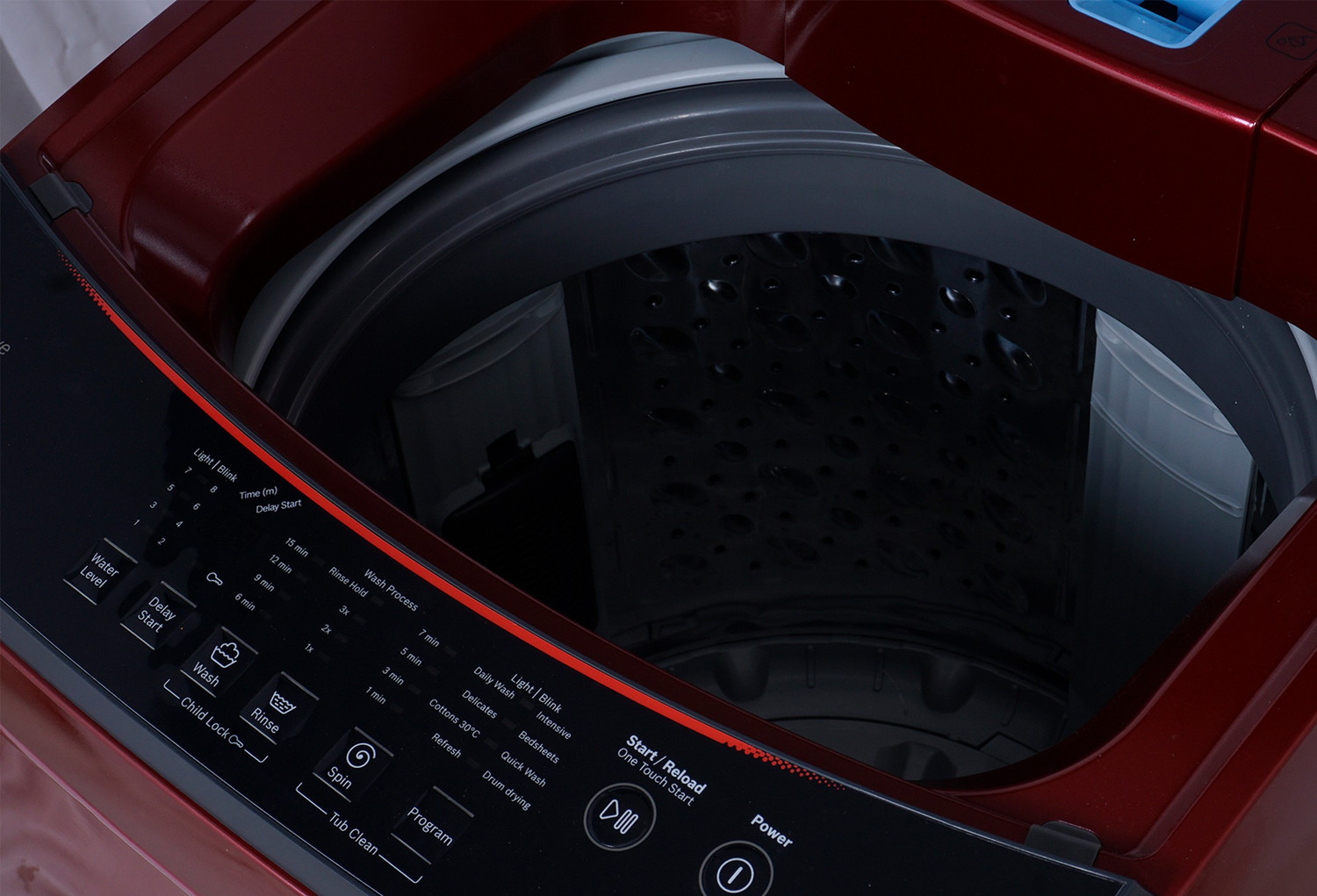 Image of BOSCH 8.5 kg Fully Automatic Top Load Washing Machine Red