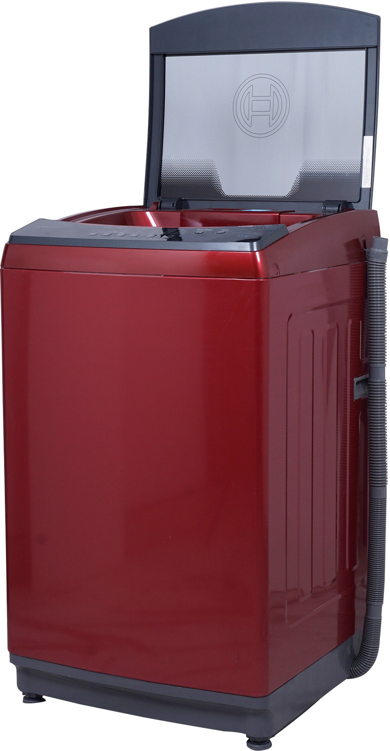 Image of BOSCH 8.5 kg Fully Automatic Top Load Washing Machine Red