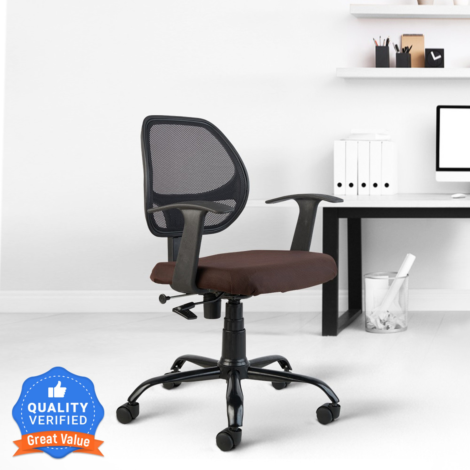 Image of CELLBELL CELLBELL Tyto C103 Mid Back Mesh Office Executive Chair Mesh Office Executive Chair