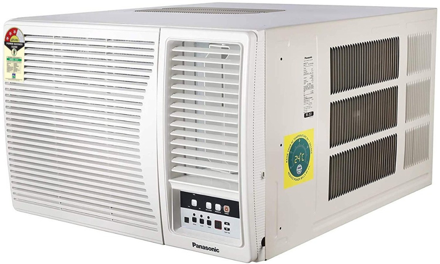 Image of Panasonic 1.5 Ton 3 Star Window AC - White (CW-LN182AM, Copper Condenser)