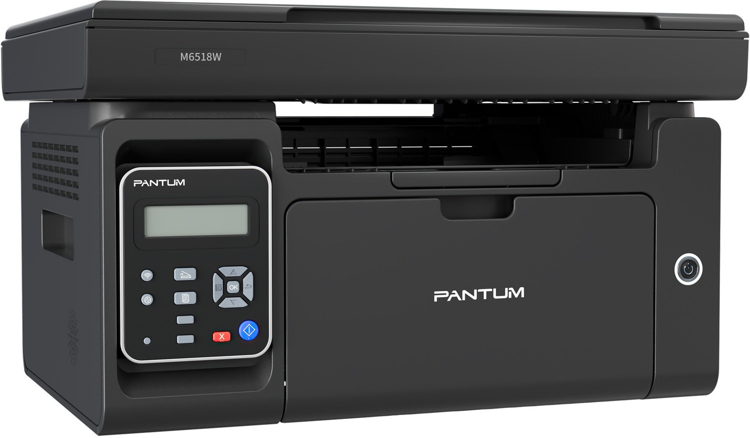 Image of PANTUM M6518NW Multi-function WiFi Monochrome Laser Printer (Black, Toner Cartridge)