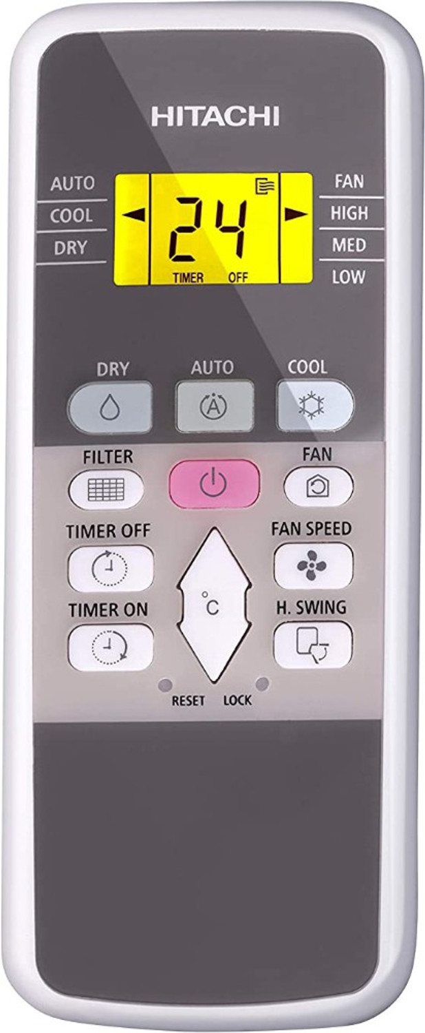 Image of Hitachi 1.5 Ton 3 Star Split Inverter AC - White (RSQG318HFEOZ1, Copper Condenser)