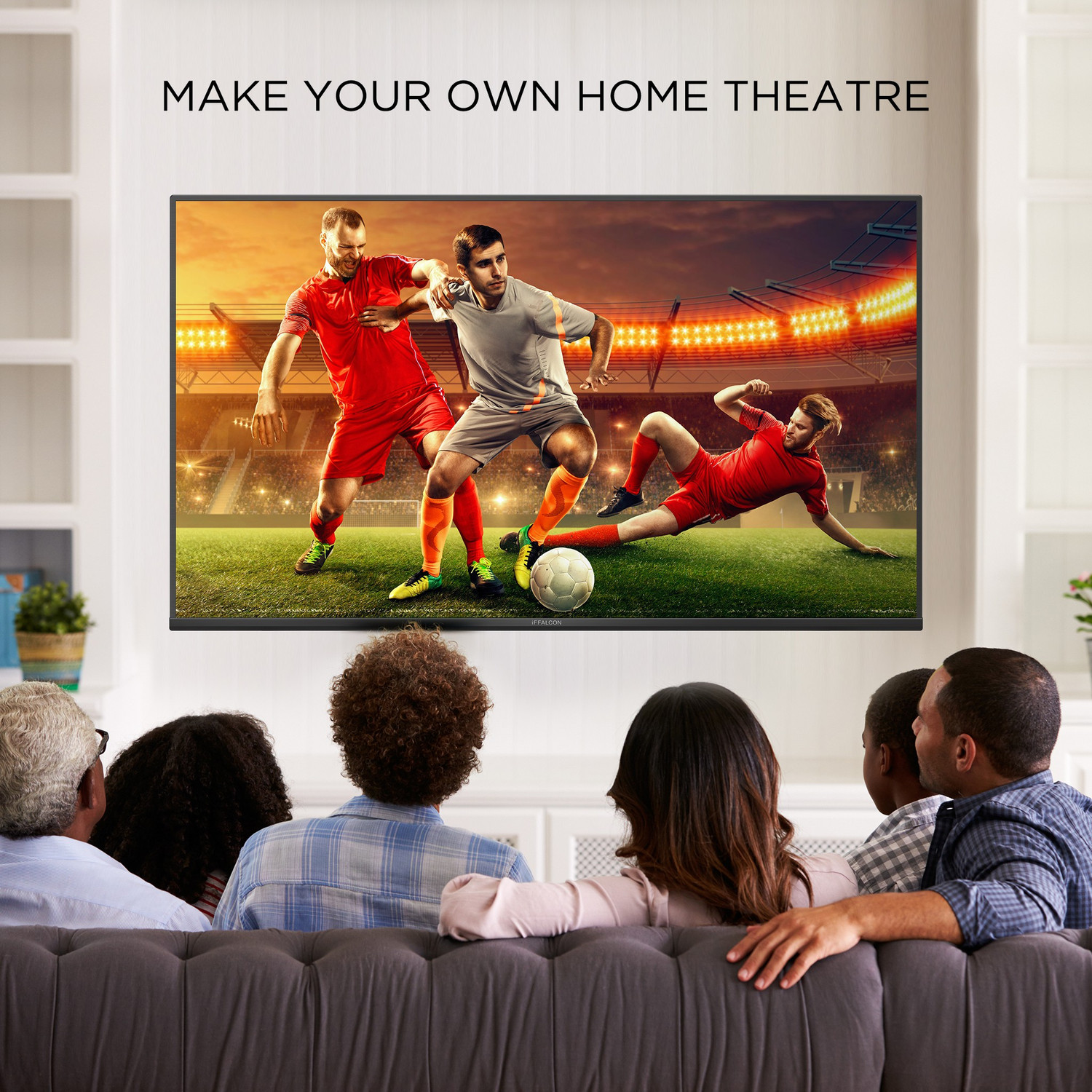 Image of iFFALCON by TCL K61 164 cm (65 inch) Ultra HD (4K) LED Smart Android TV