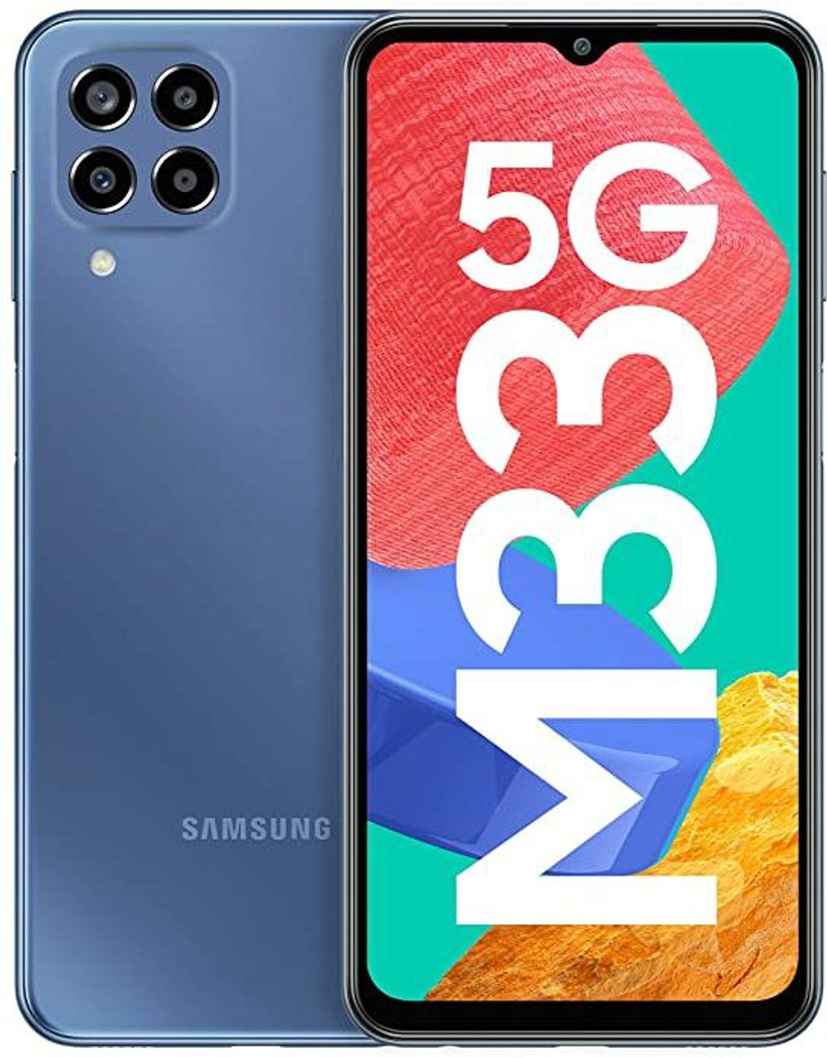 Image of SAMSUNG Galaxy M33 5G (Deep Ocean Blue, 128 GB) (6 GB RAM)