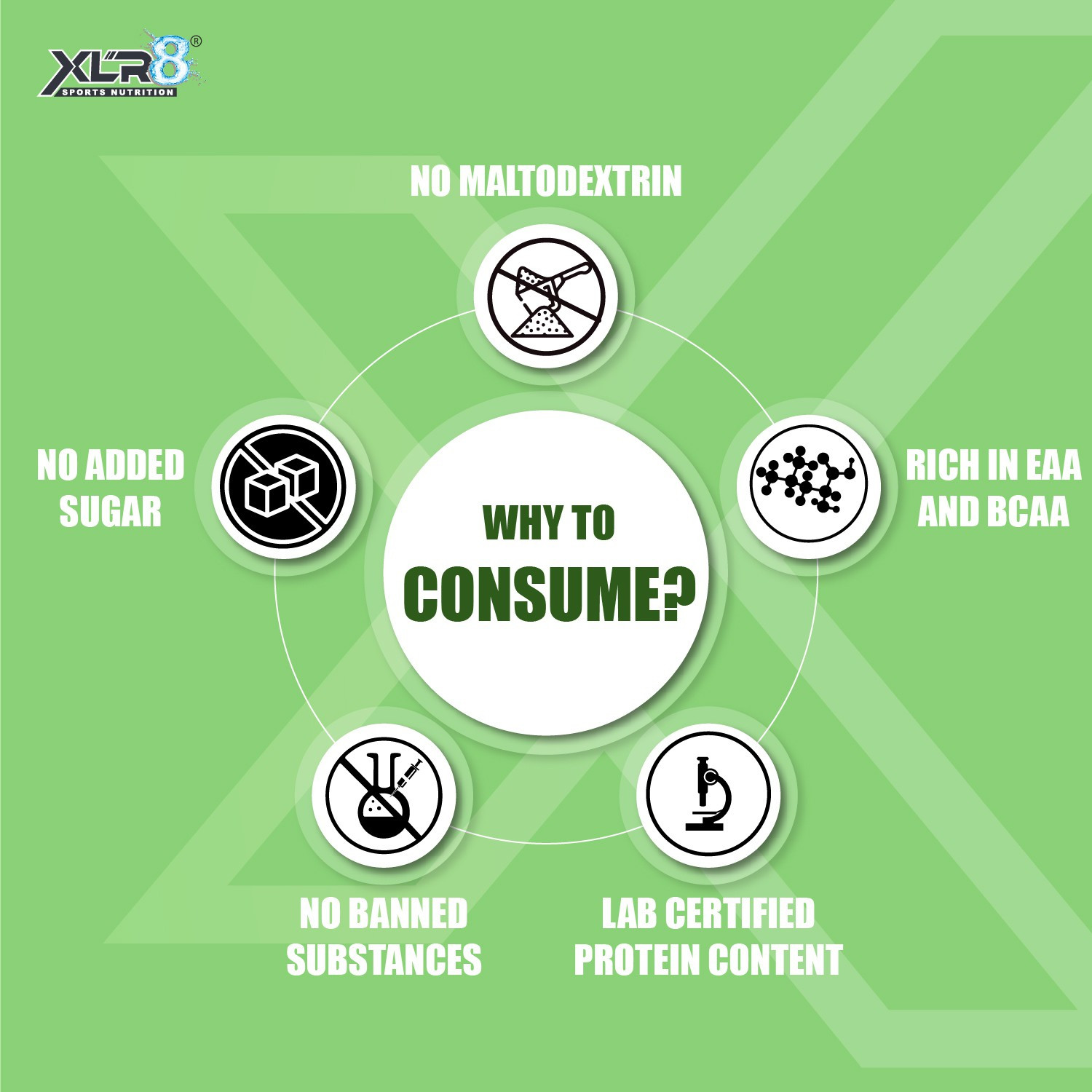 Image of XLR8 Whey Protein with 24 g protein, 5.4 g BCAA - 2 lbs / 908 g ( Strawberry Lassi ) Whey Protein